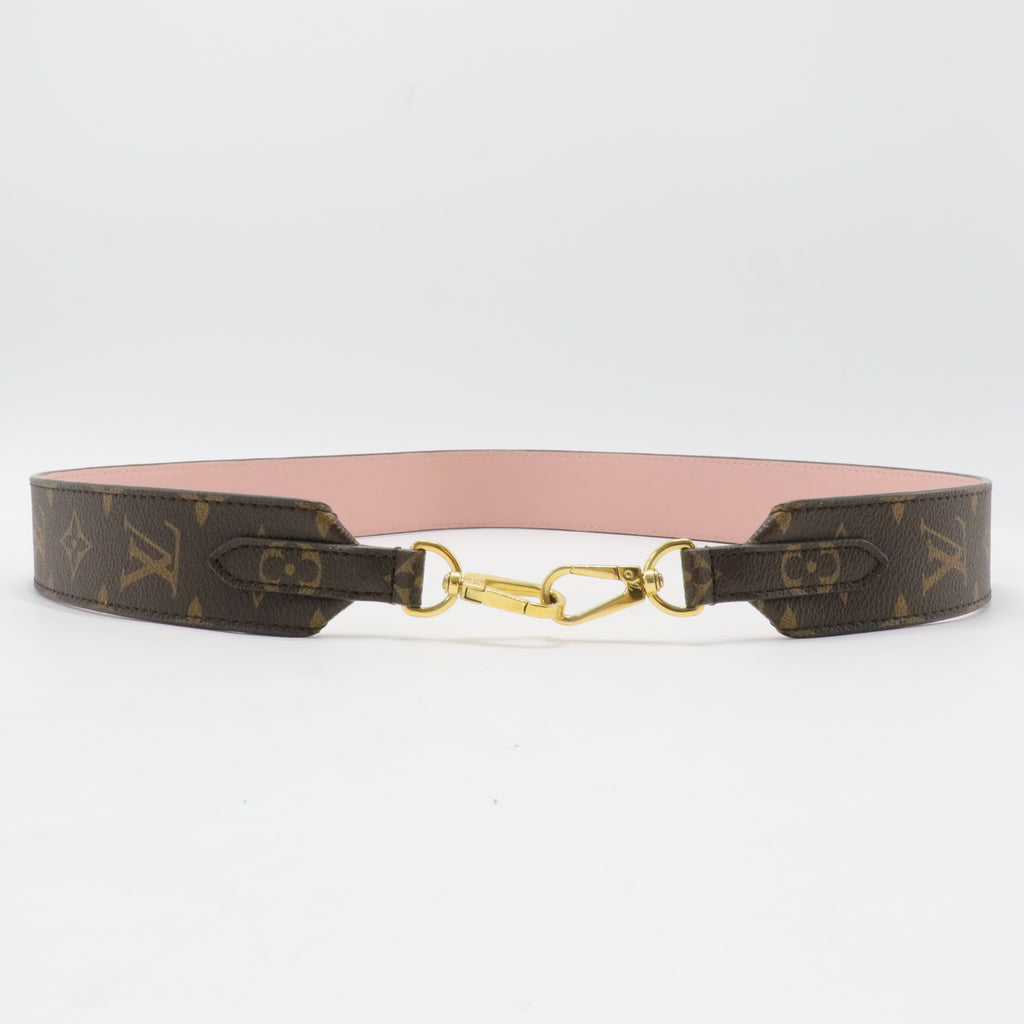 MONOGRAM STRAP Brown