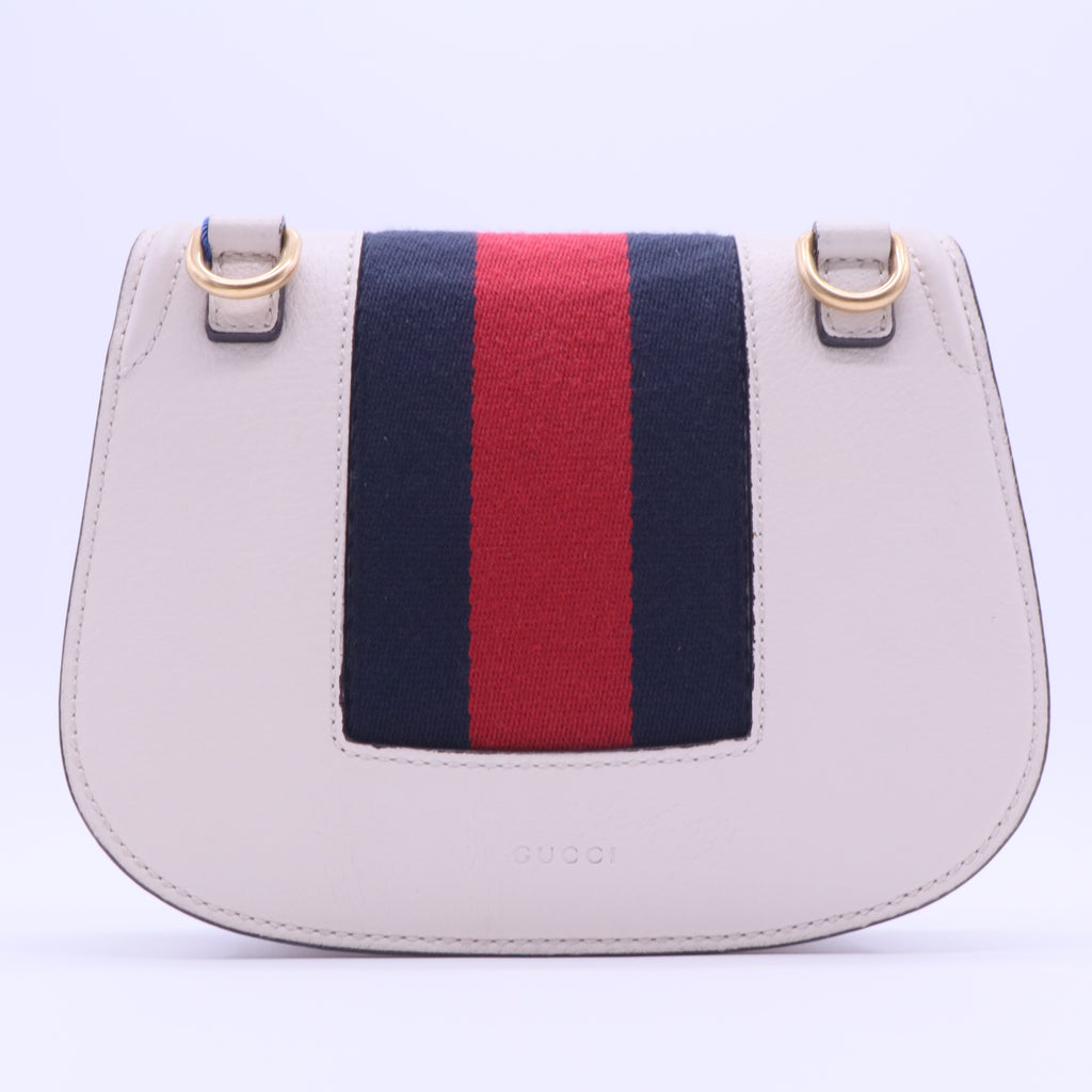 Linea Totem Web Shoulder Bag Leather Small