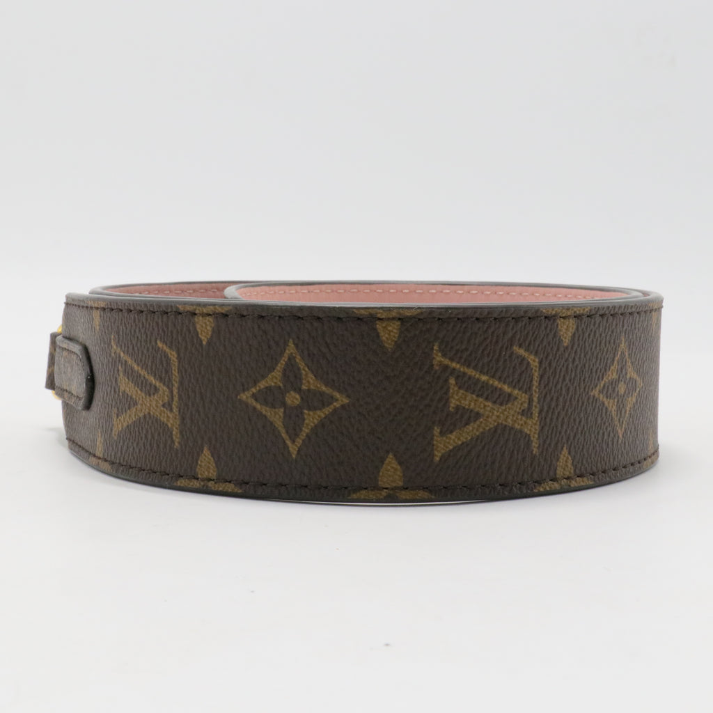 MONOGRAM STRAP Brown