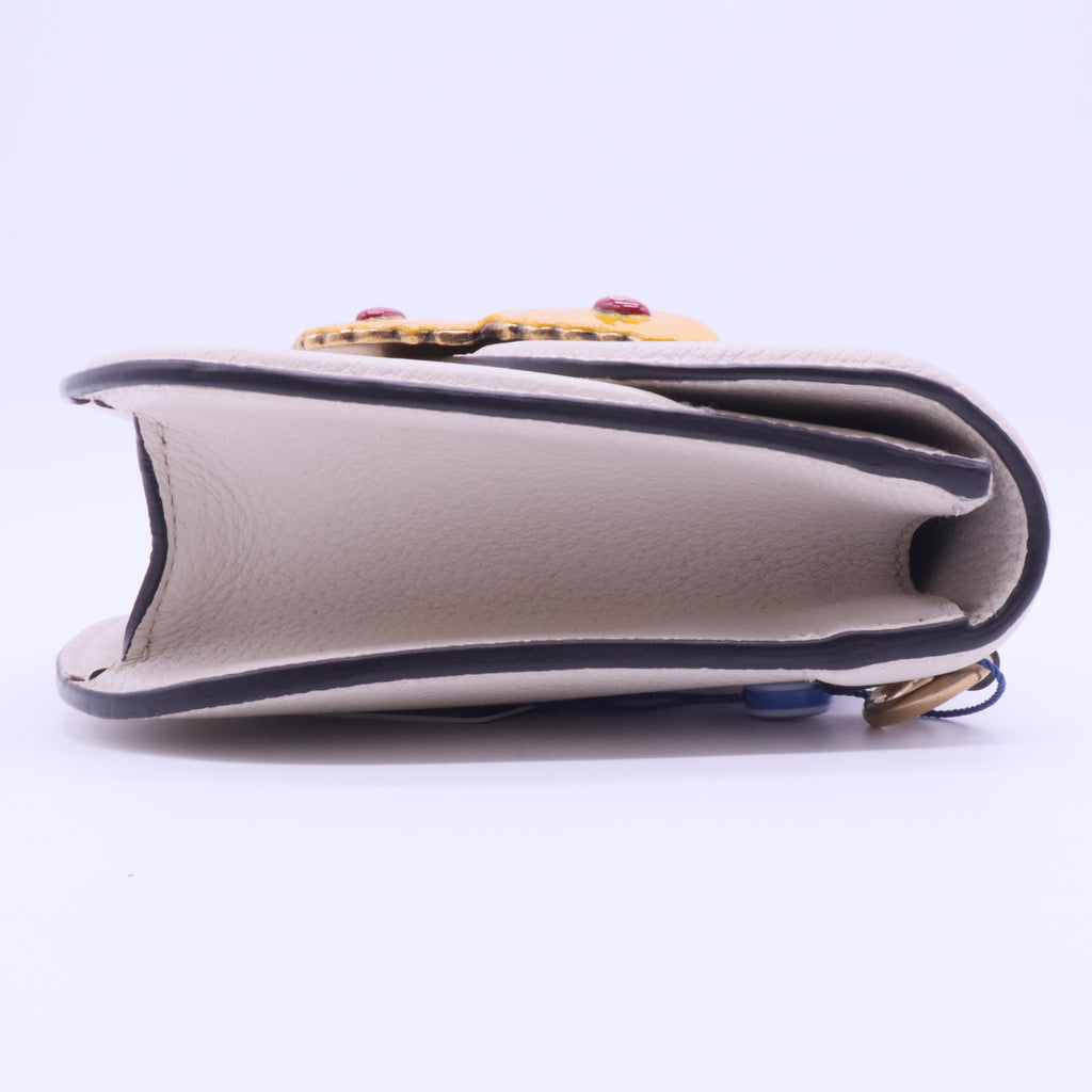 Linea Totem Web Shoulder Bag Leather Small