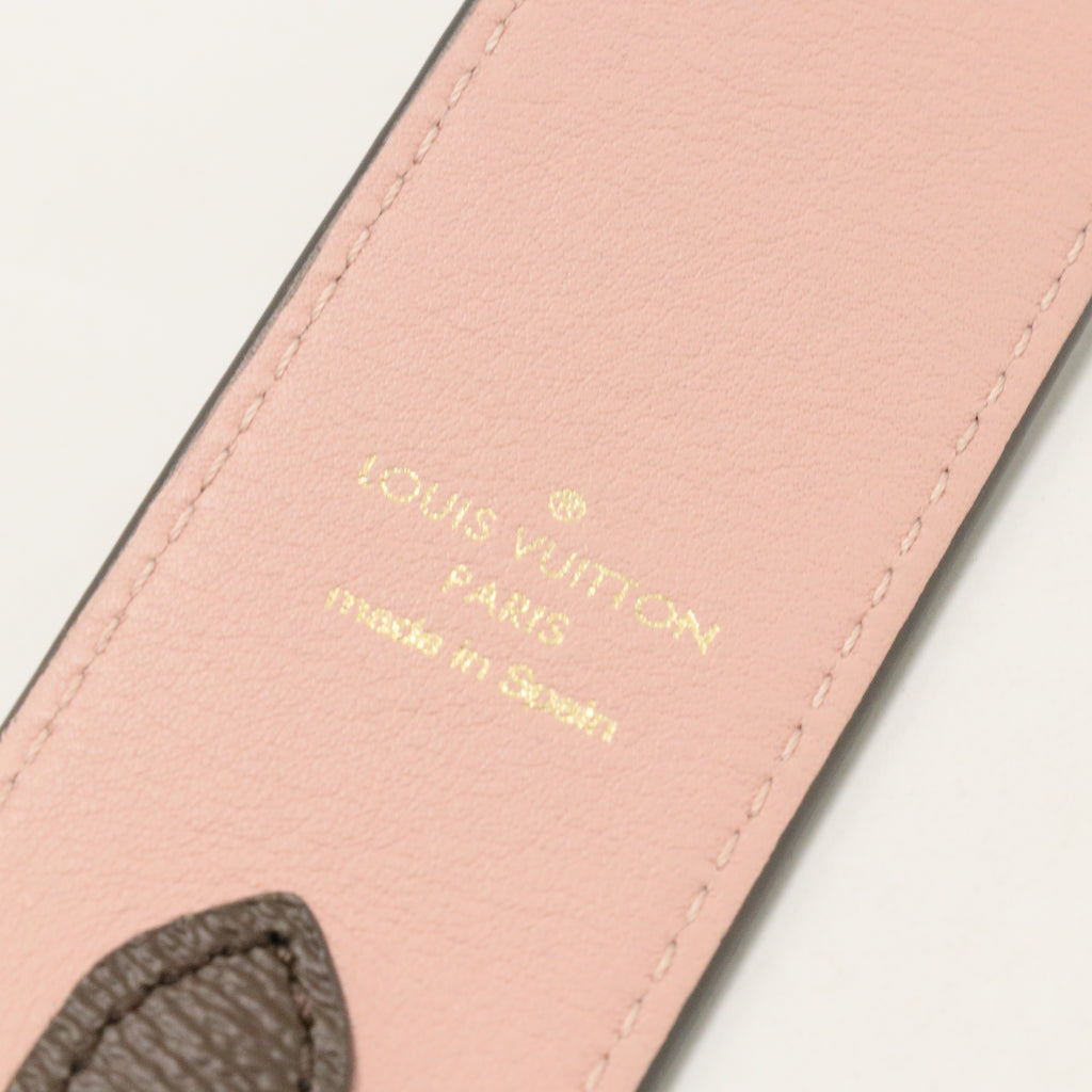 MONOGRAM STRAP Brown