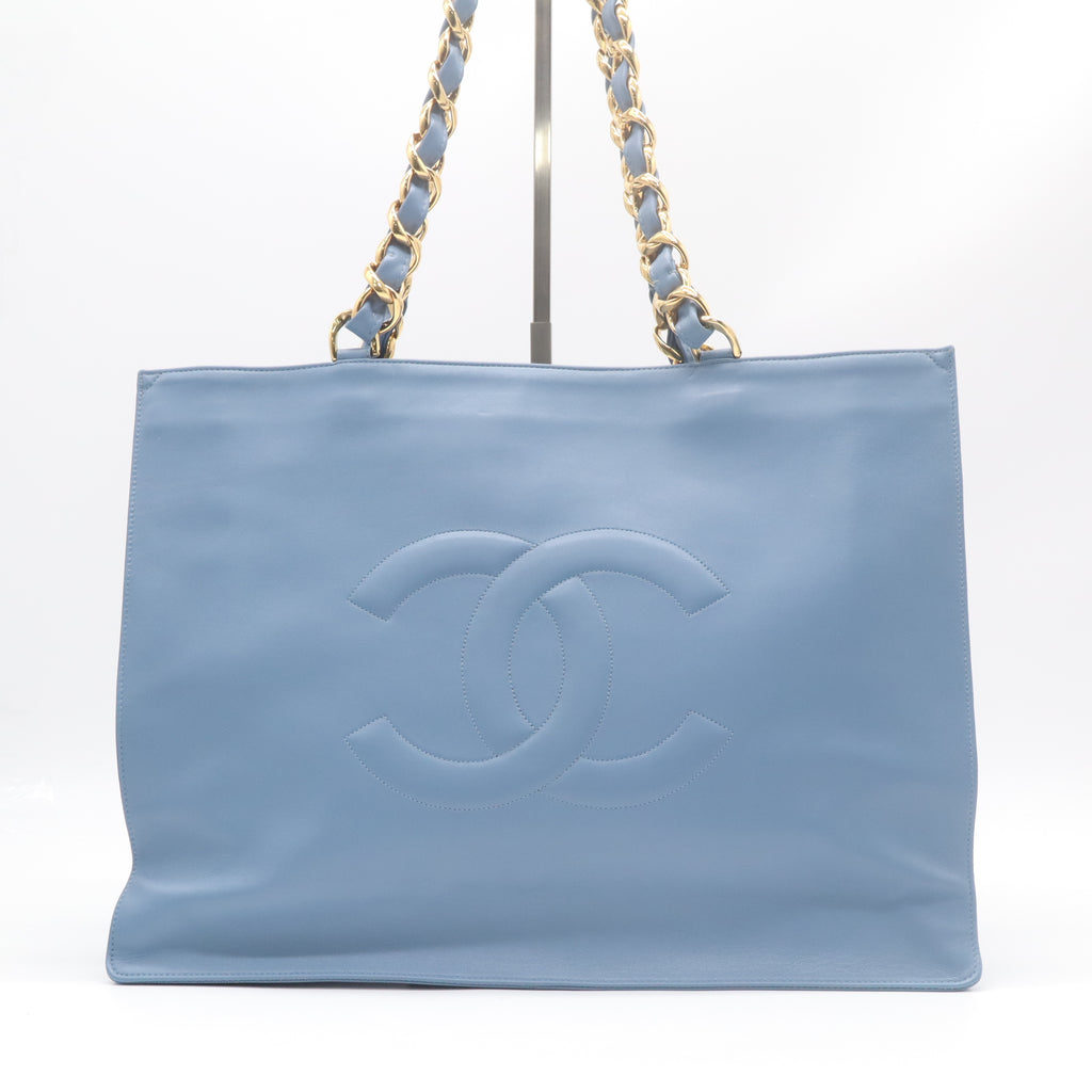 Chanel Vintage Jumbo CC Chain Shopping Tote B22936