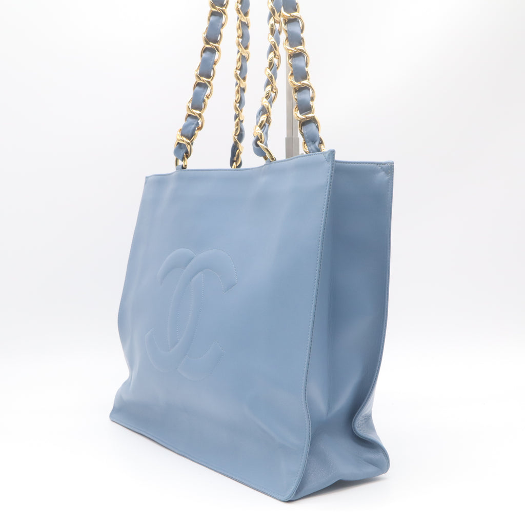 Chanel Vintage Jumbo CC Chain Shopping Tote B22936