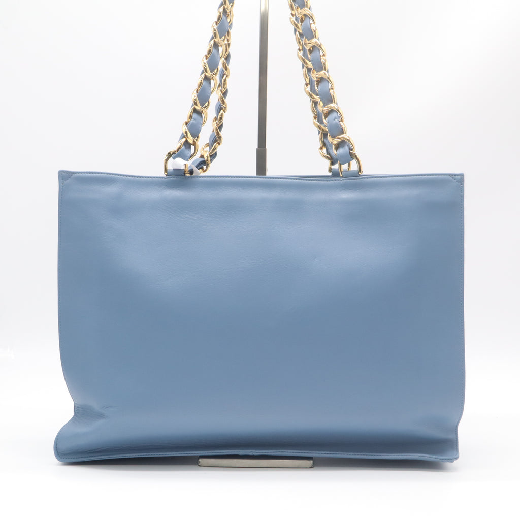 Chanel Vintage Jumbo CC Chain Shopping Tote B22936
