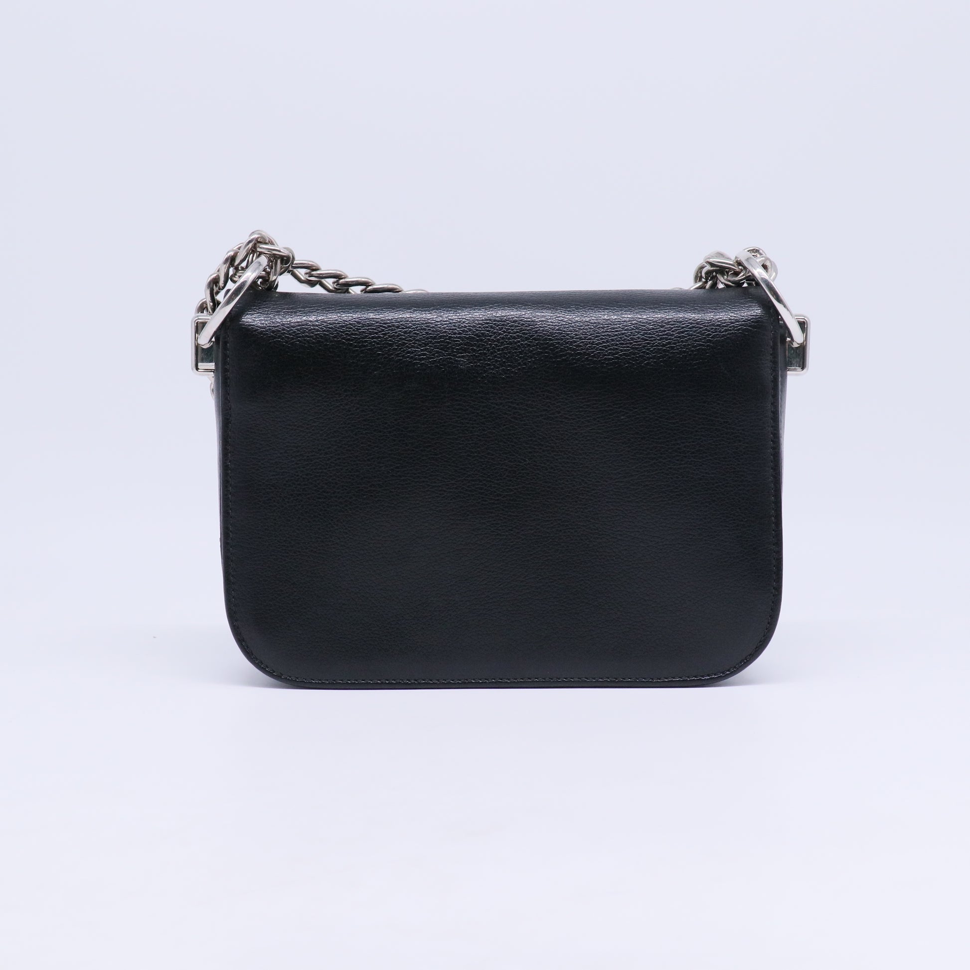 Glace Calfskin Arcade Crossbody Bag Lacca B21659