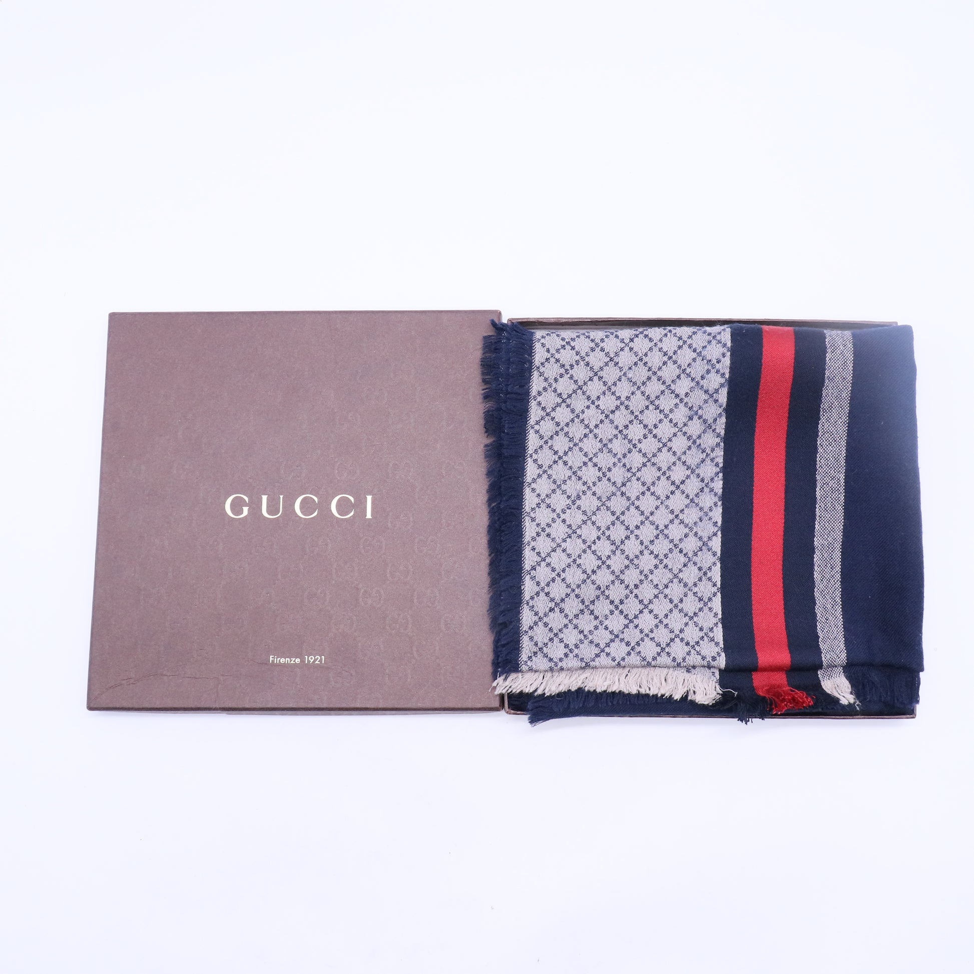 GG Wool Scarf -W20121