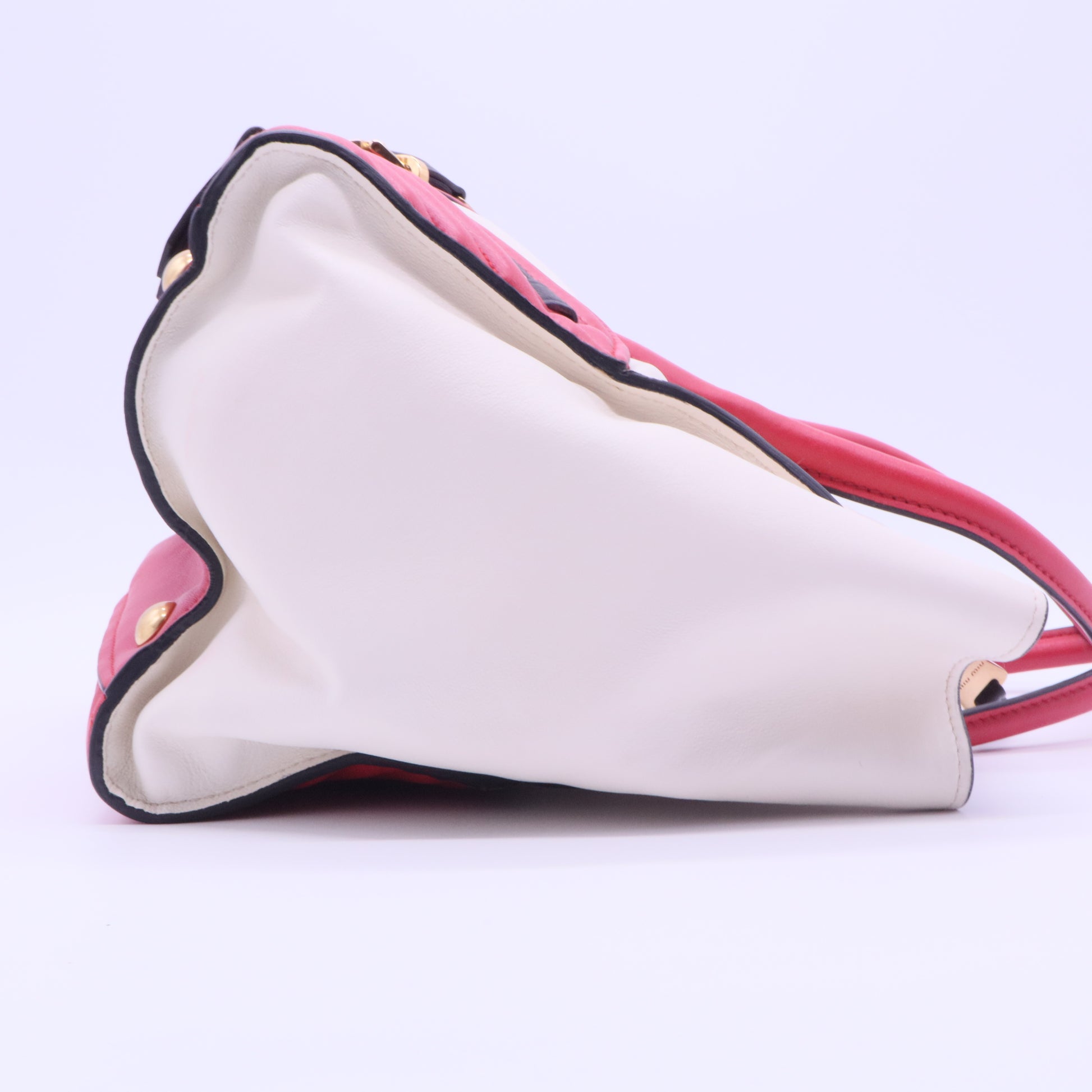Biker Nappa Twin Pocket Satchel for Gisel
