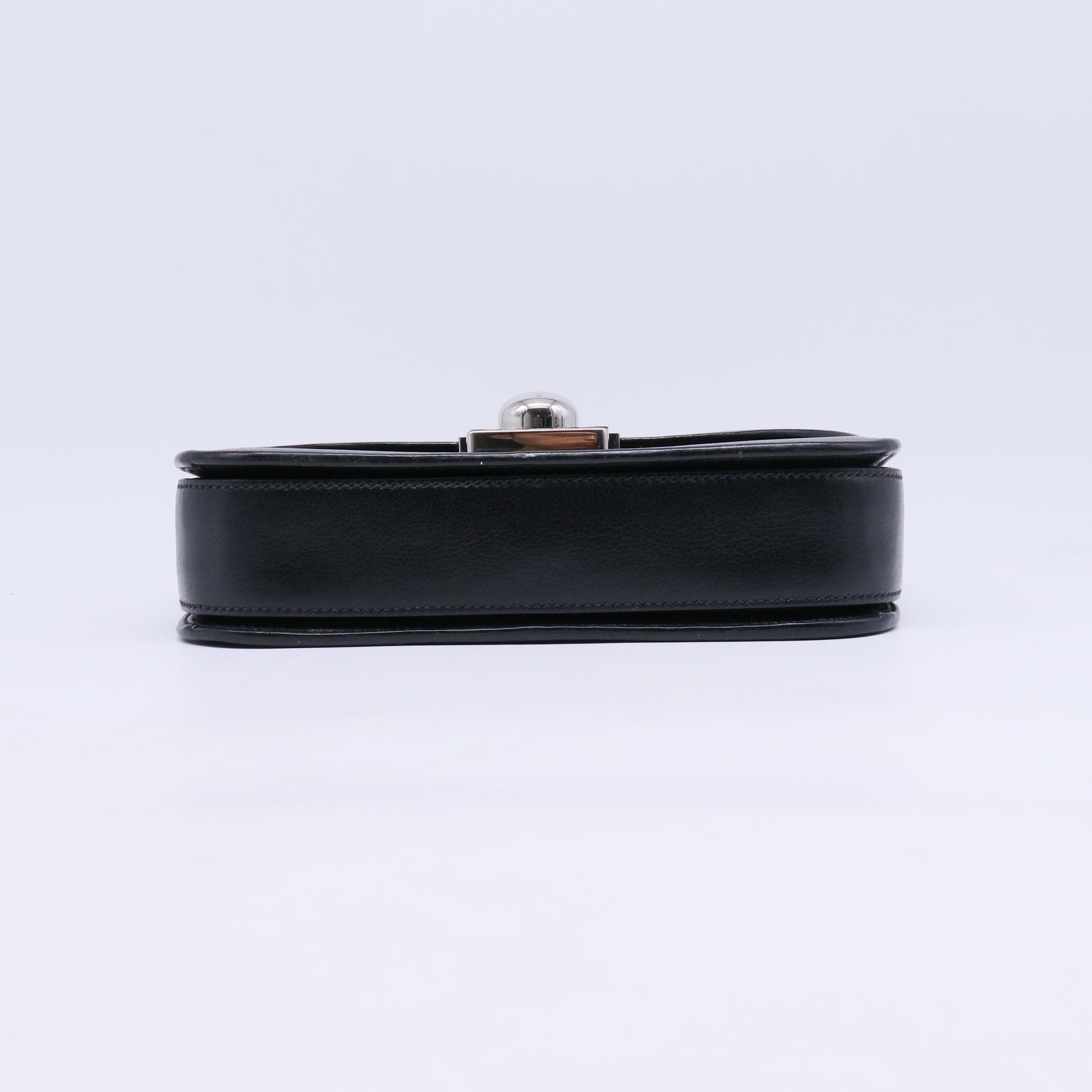 Glace Calfskin Arcade Crossbody Bag Lacca B21659