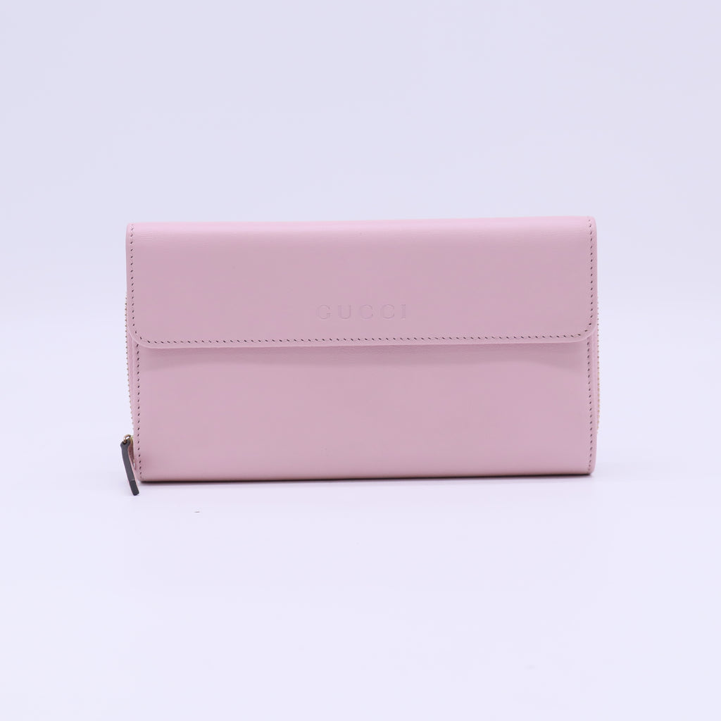 Gucci Swing Leather Continental Flap Wallet W22262