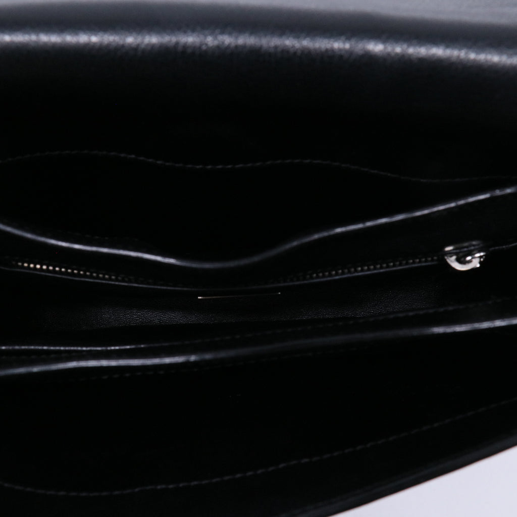 Glace Calfskin Arcade Crossbody Bag Lacca B21659
