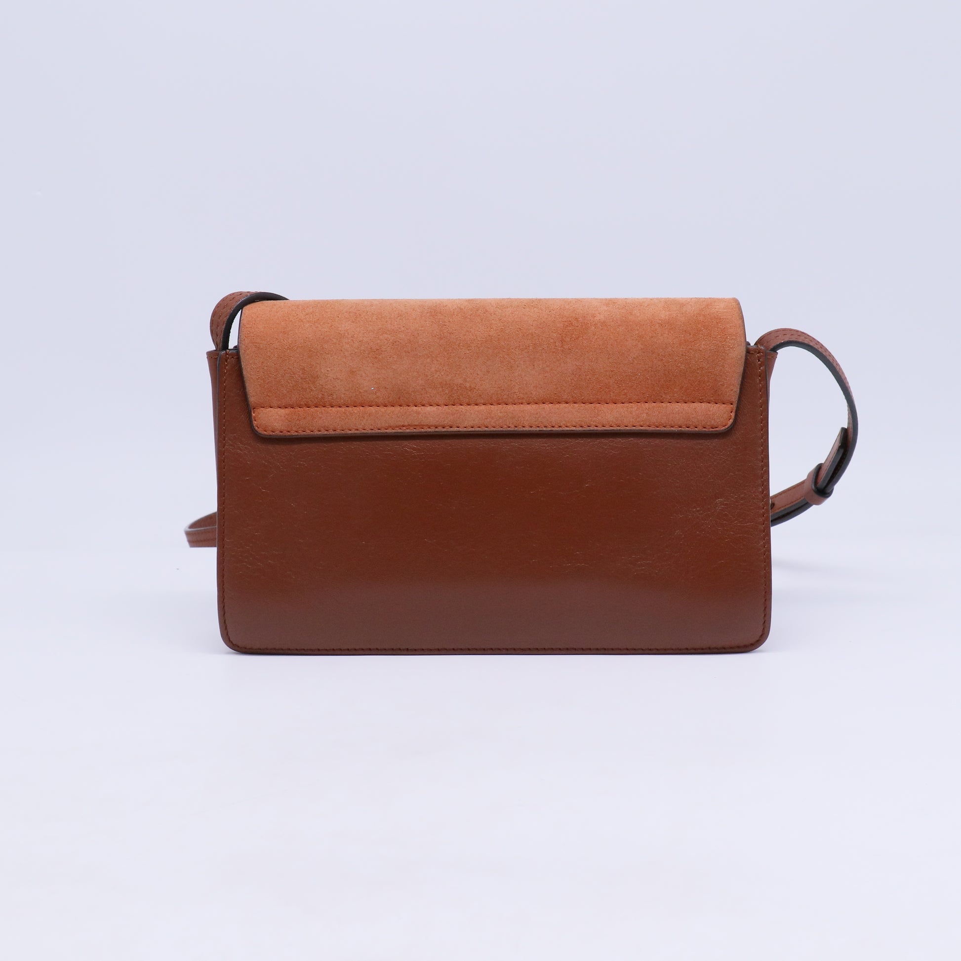 Faye Shoulder Bag Leather and Suede B21692