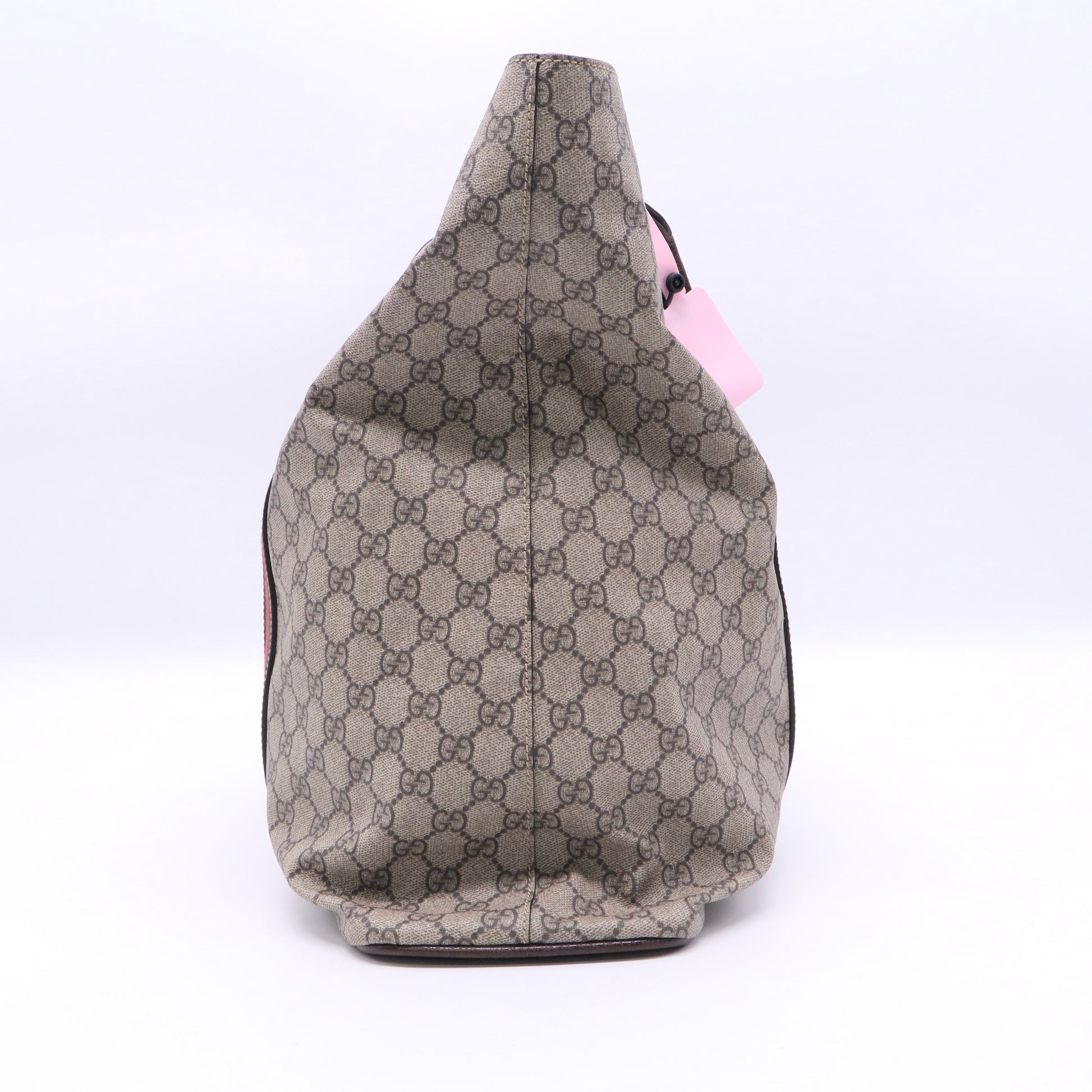 Gucci Monogram Lovely Heart Top Handle Dark Brown Twins LDJ3317