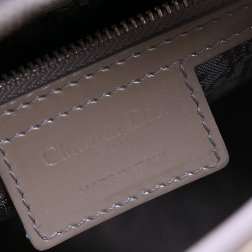 Lady Dior Bag Cannage Quilt Patent Medium B12407