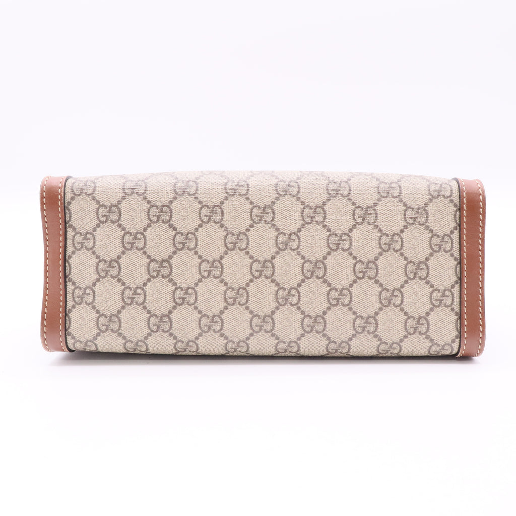 Padlock leather handbag Twins