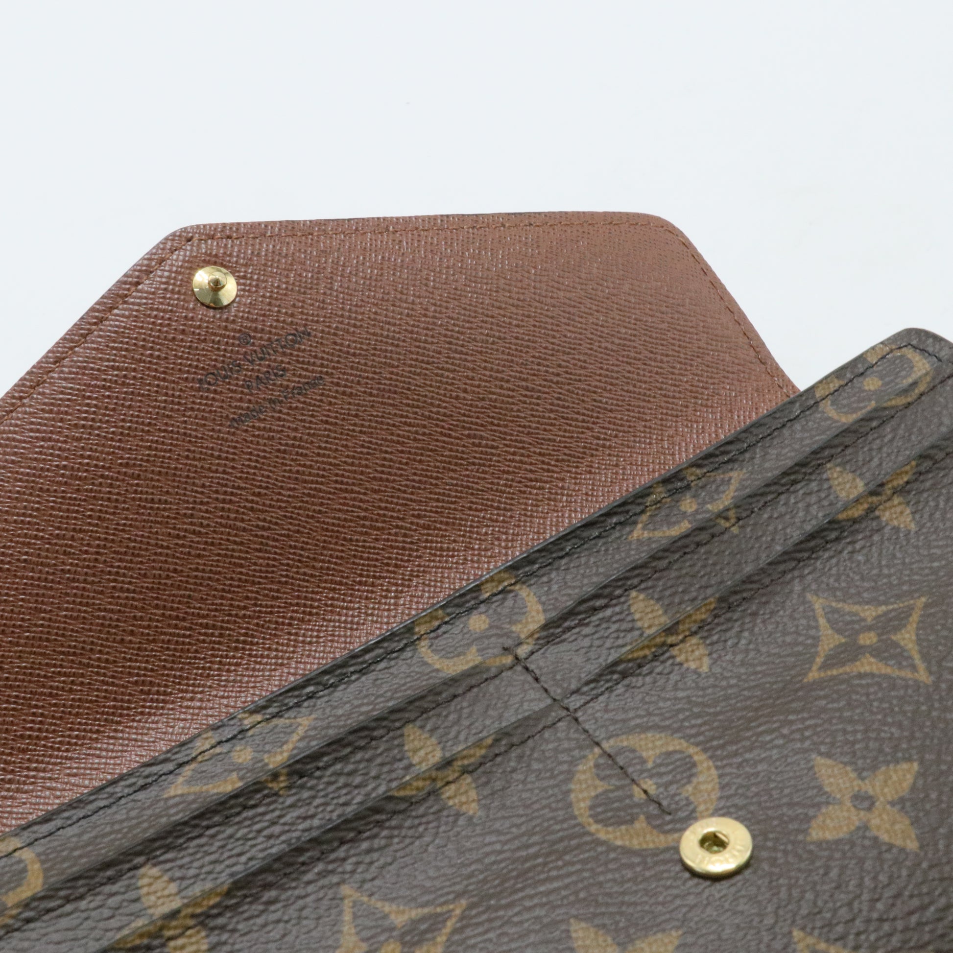 Sarah Wallet NM Monogram Canvas
