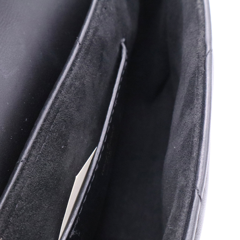 Louis Vuitton Calfskin LV New Wave Chain Bag Black Twins  LDJ3313