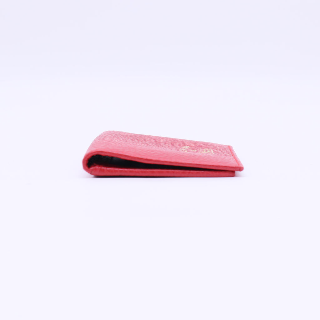 Gucci Swing Leather Train Pass Card Case W22309