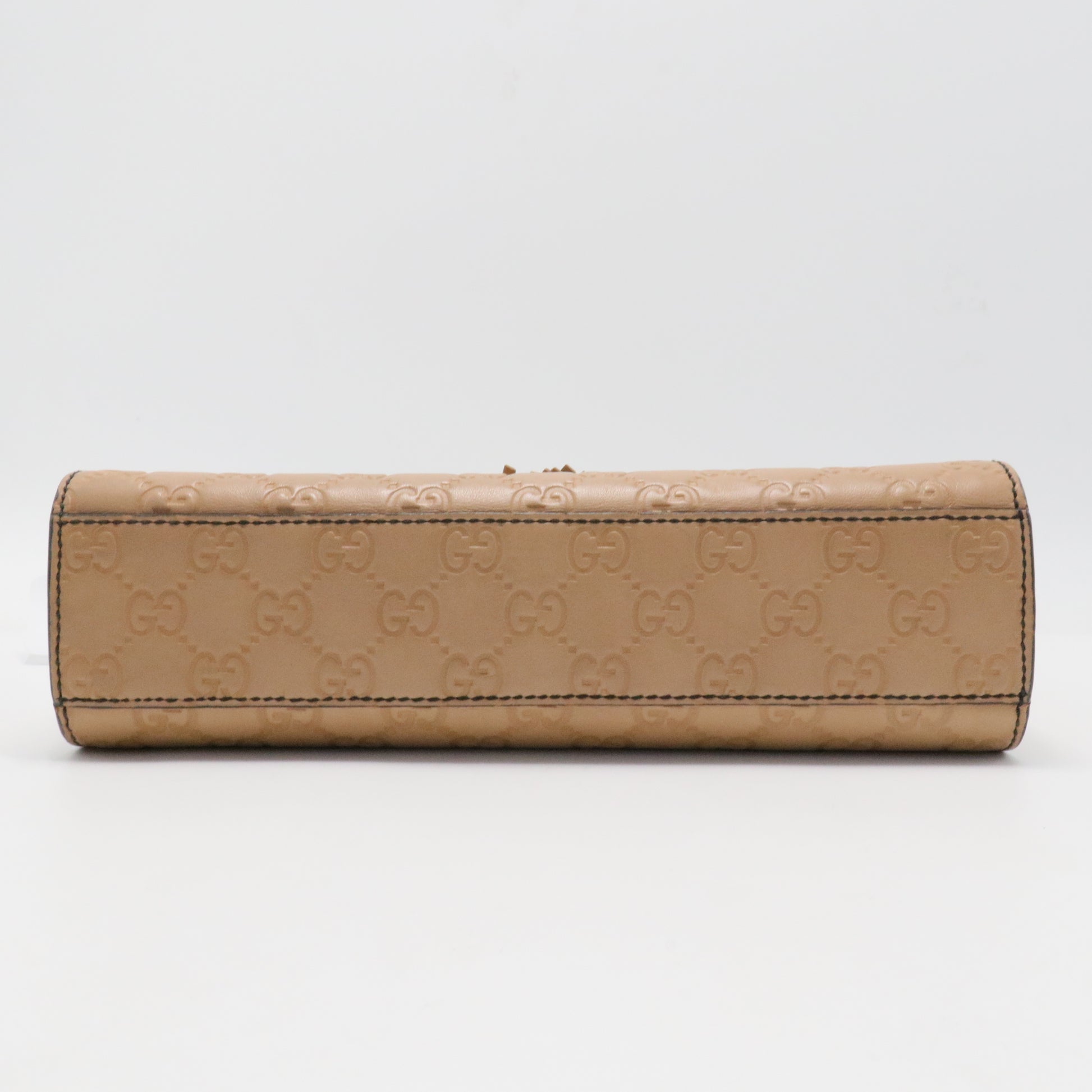 Emily Chain Flap Shoulder Bag Guccissima Leather Small
