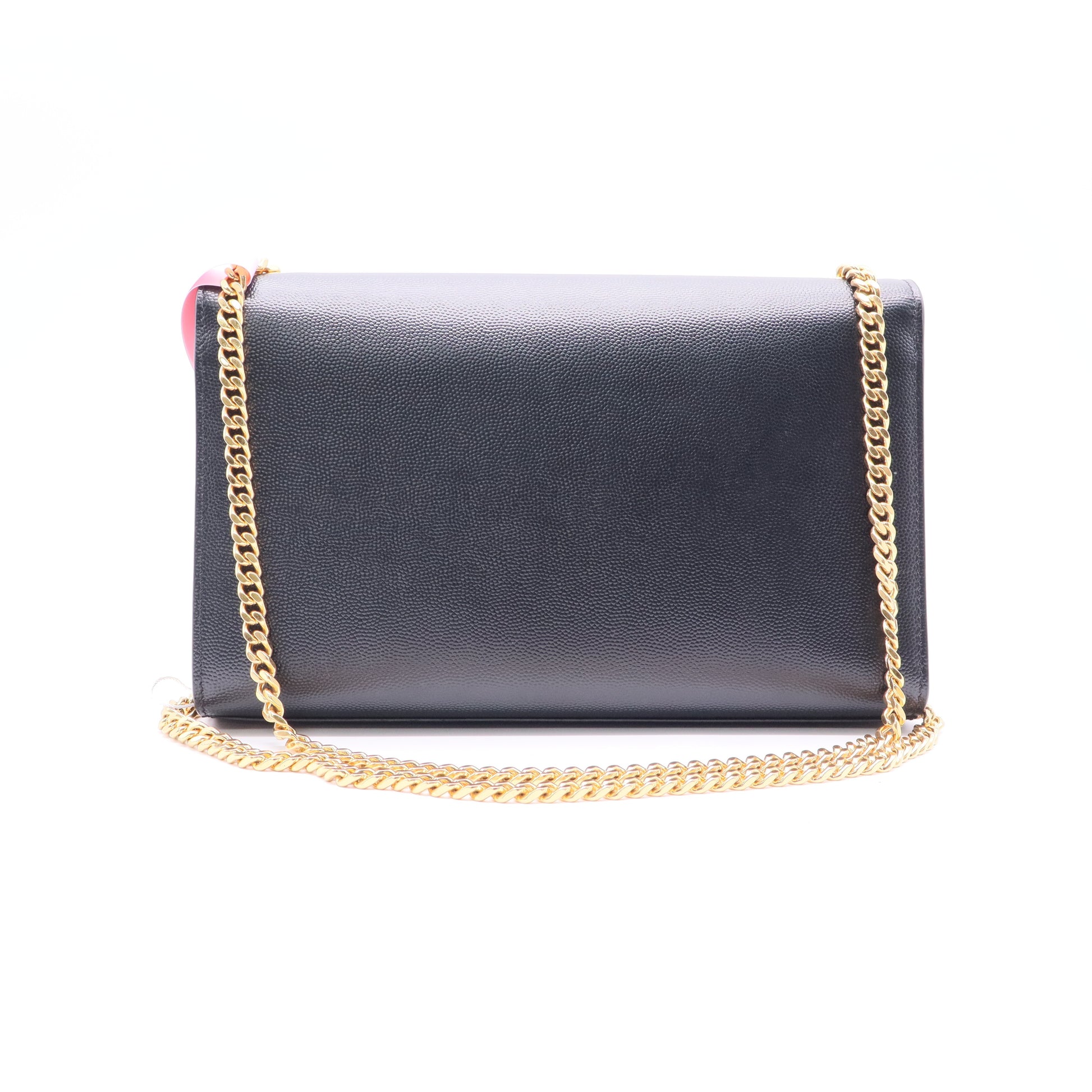 Saint Laurent Classic Monogram Tassel Crossbody Bag Grainy Leather twins