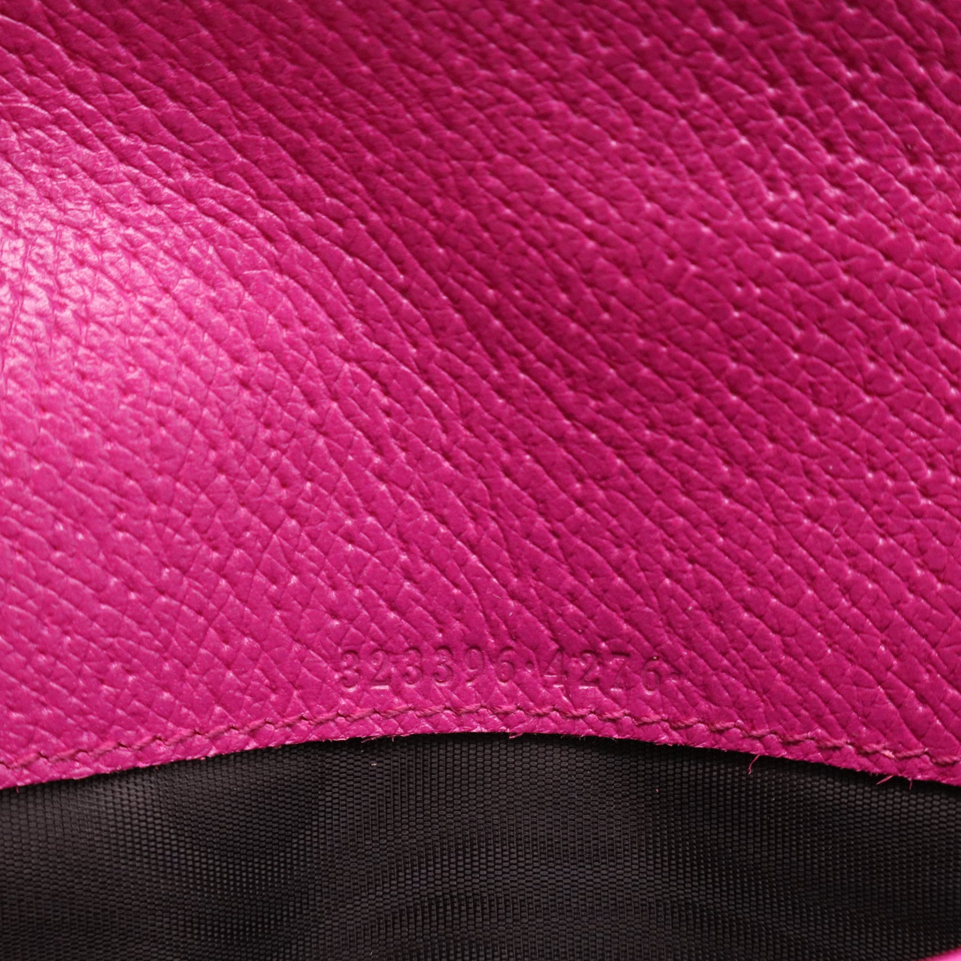 GG Supreme Continental Wallet Pink Canvas Twins