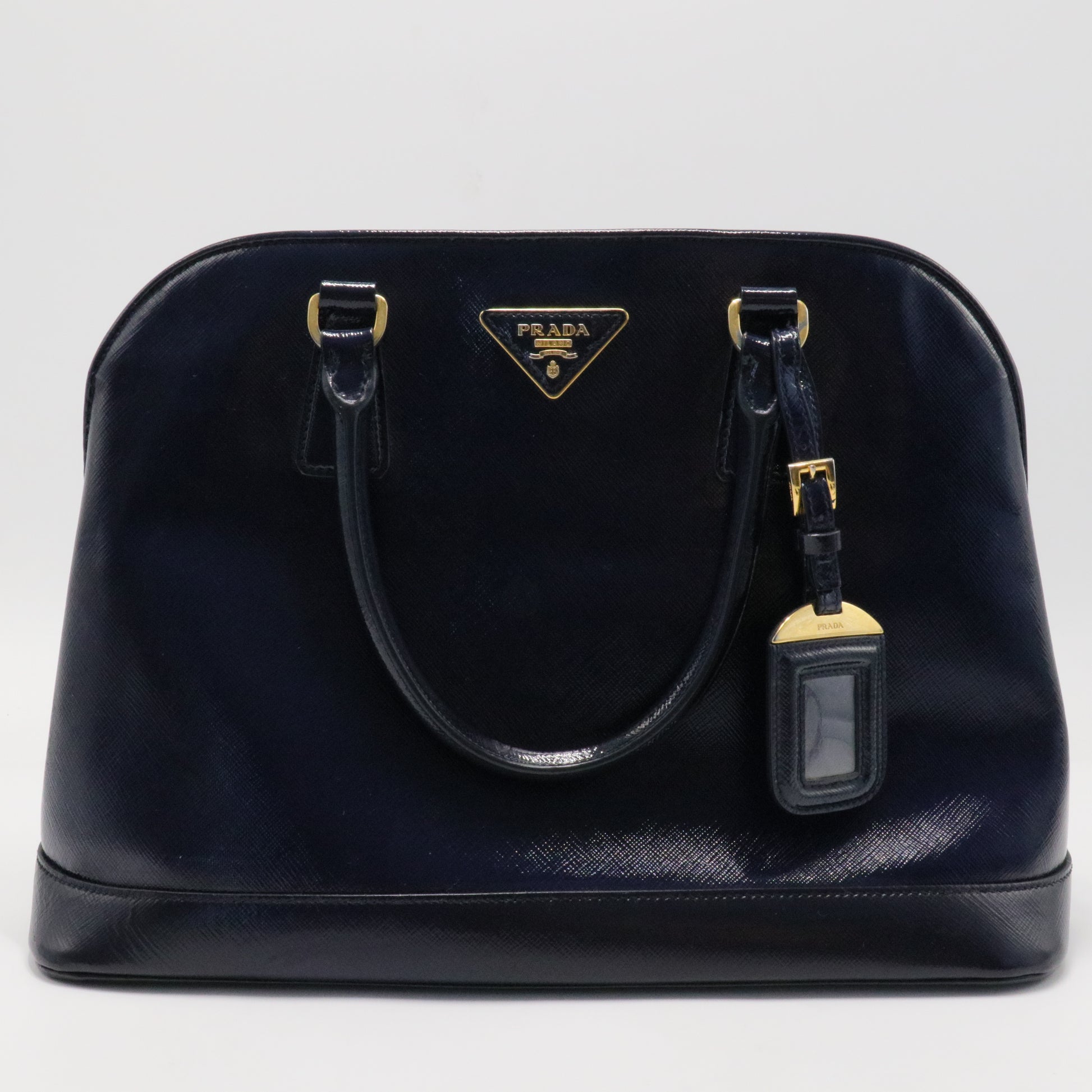 Open Promenade Bag Vernice Saffiano Leather