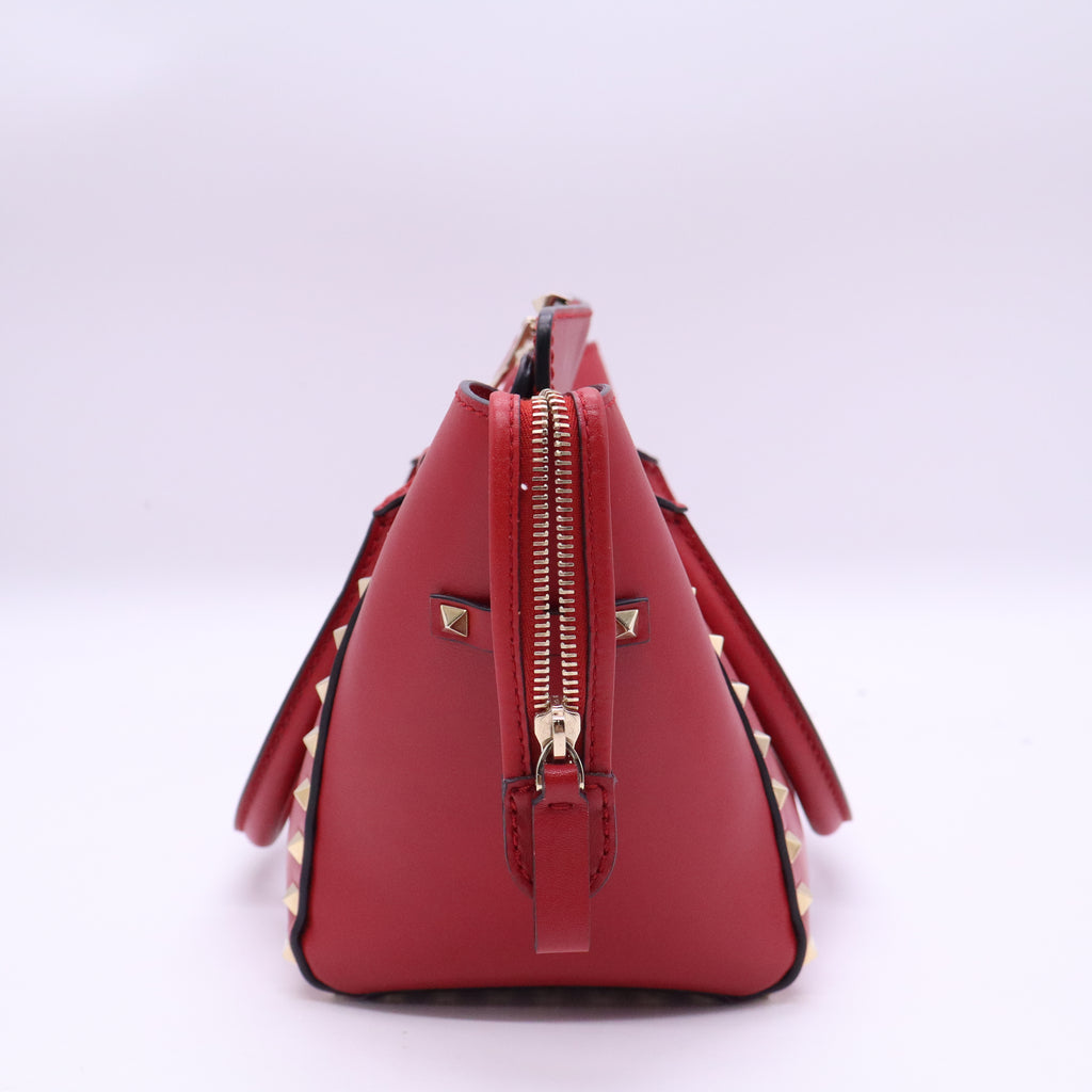 Rockstud Tote Soft Leather Small Twins LDJ3878