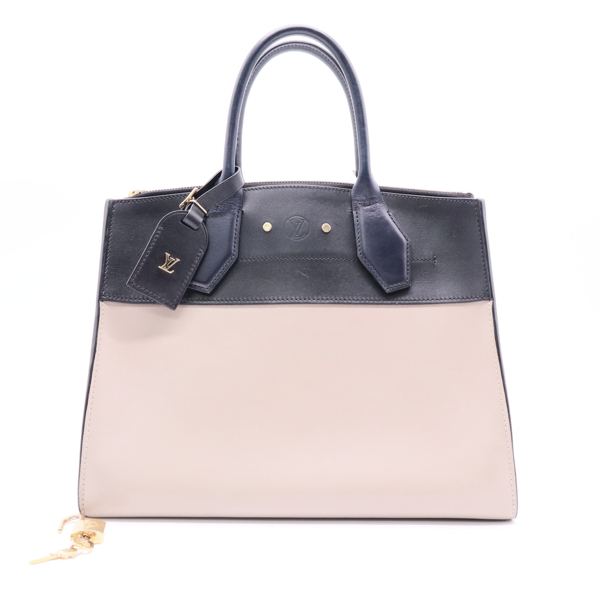 City Steamer Handbag Leather MM
