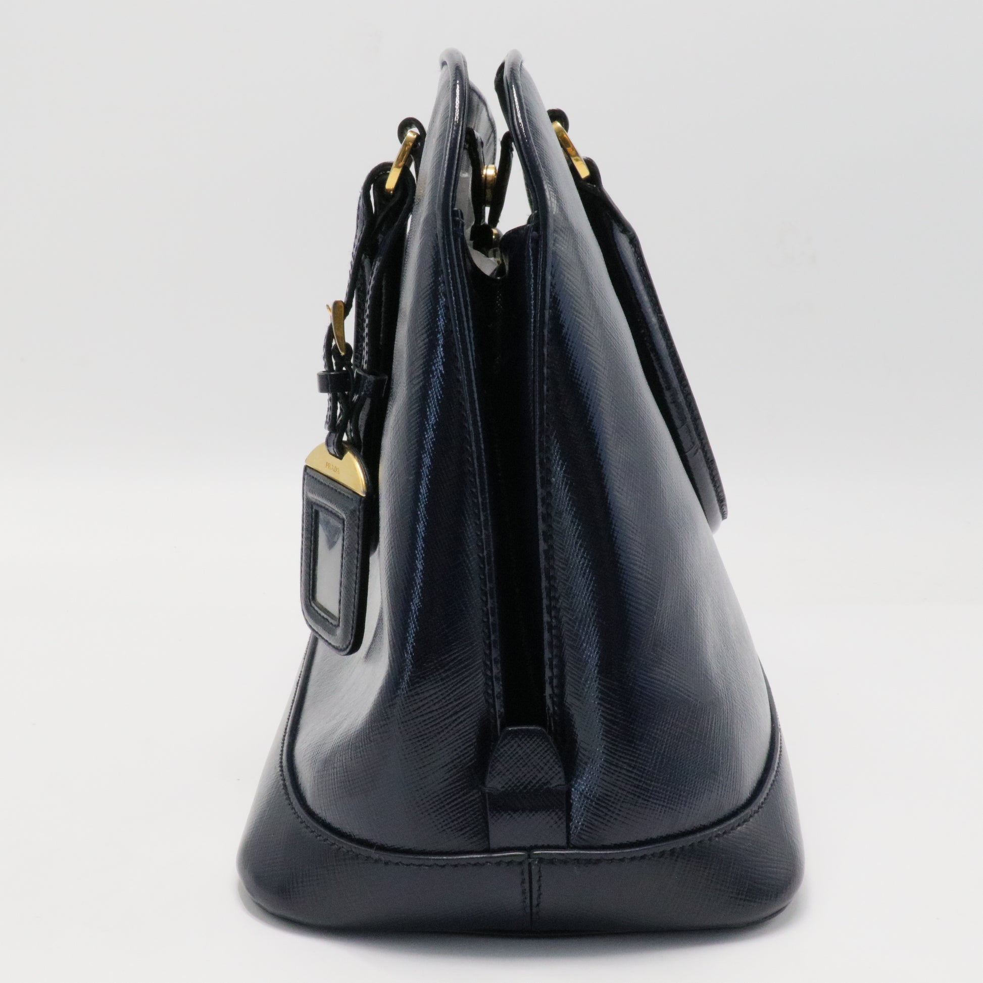 Open Promenade Bag Vernice Saffiano Leather