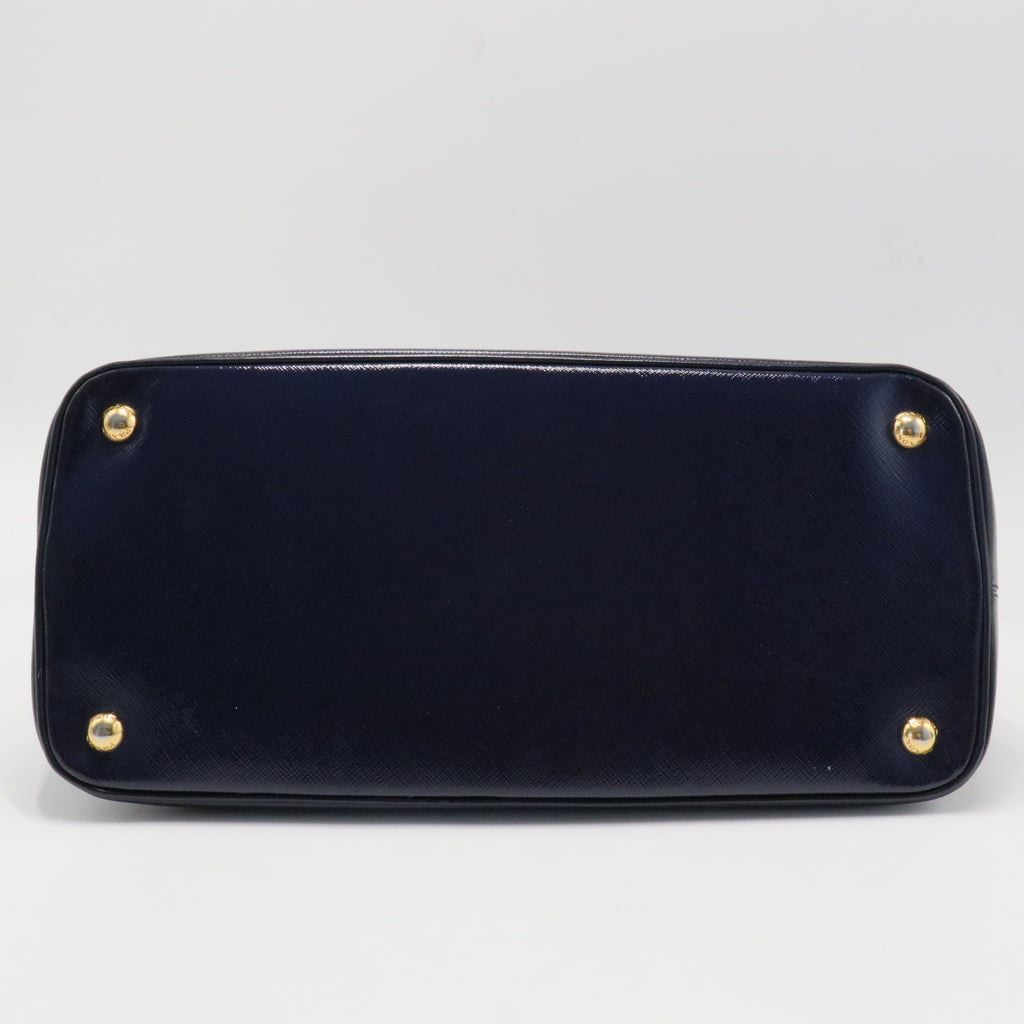 Open Promenade Bag Vernice Saffiano Leather