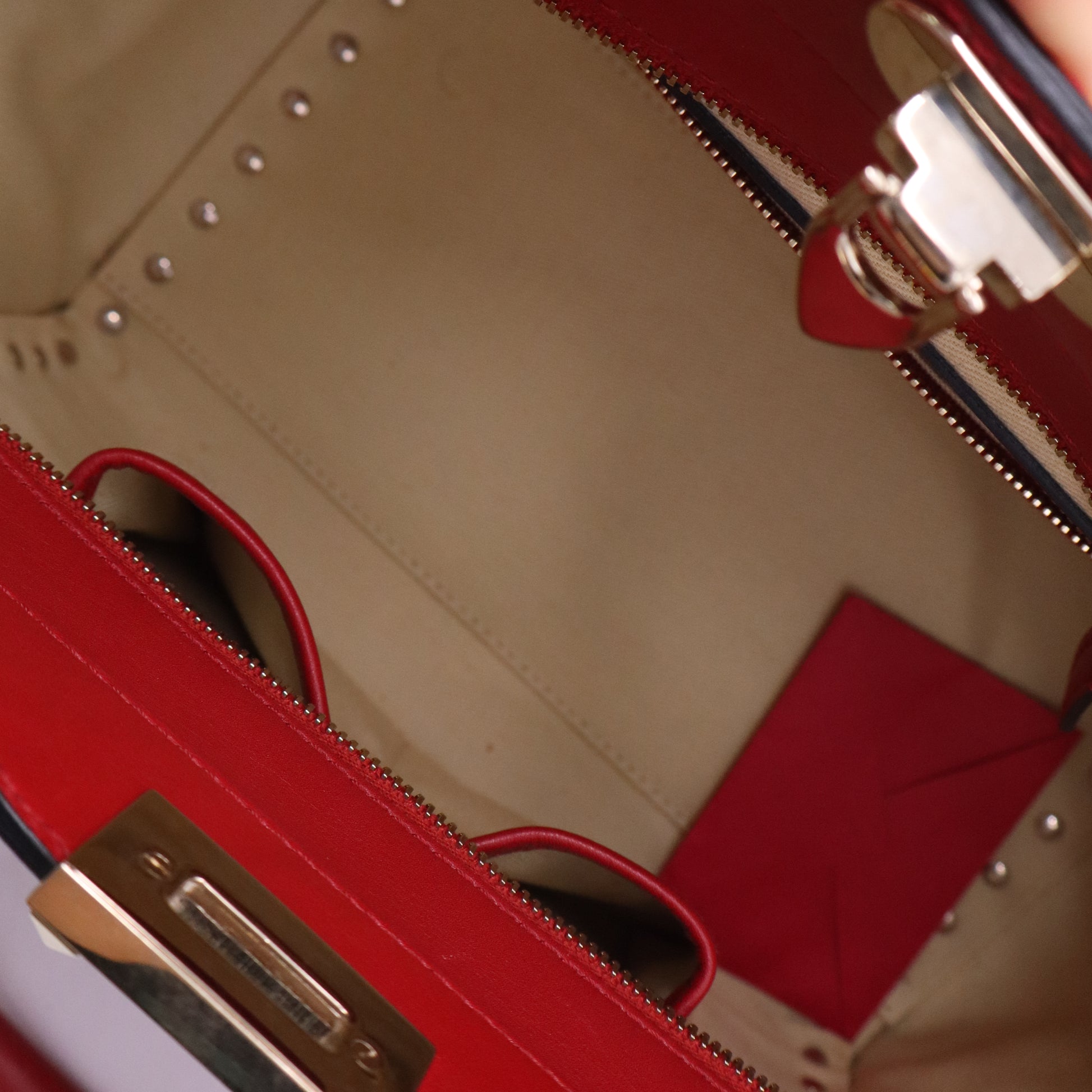 Rockstud Tote Soft Leather Small Twins LDJ3878