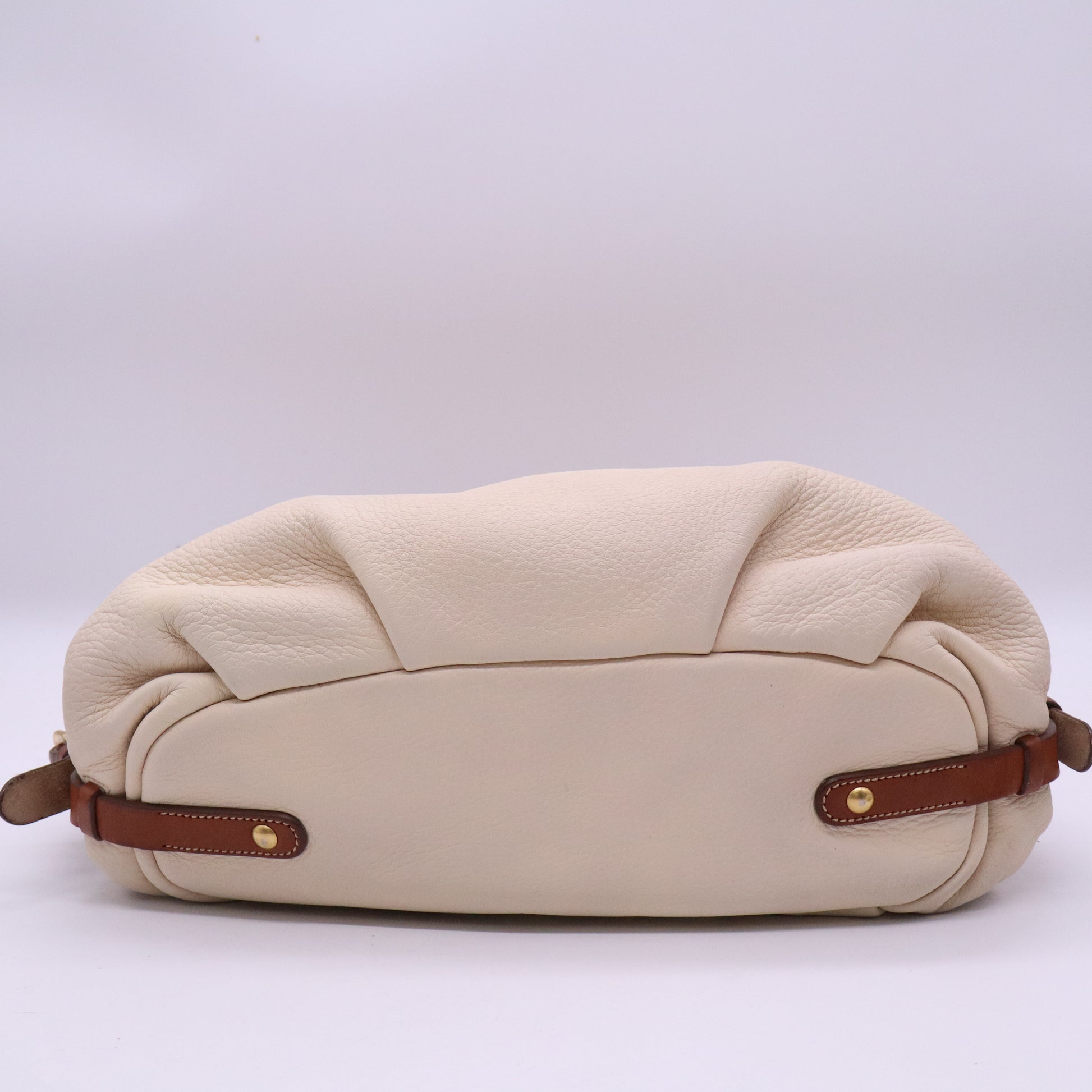 Prada Cervo Antik Shoulder Bag Talco twins B20833