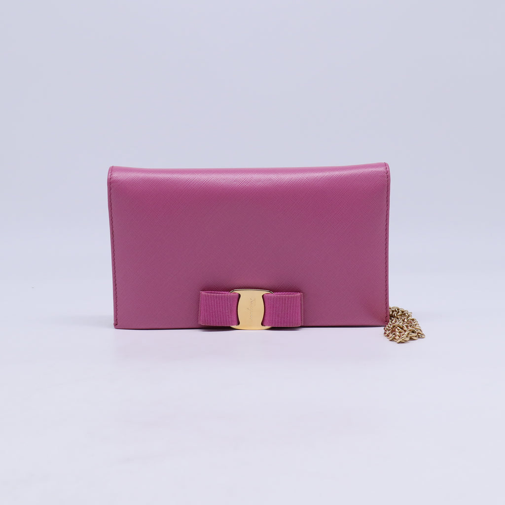 Salvatore Ferragamo Miss Vara Wallet on Chain W21017
