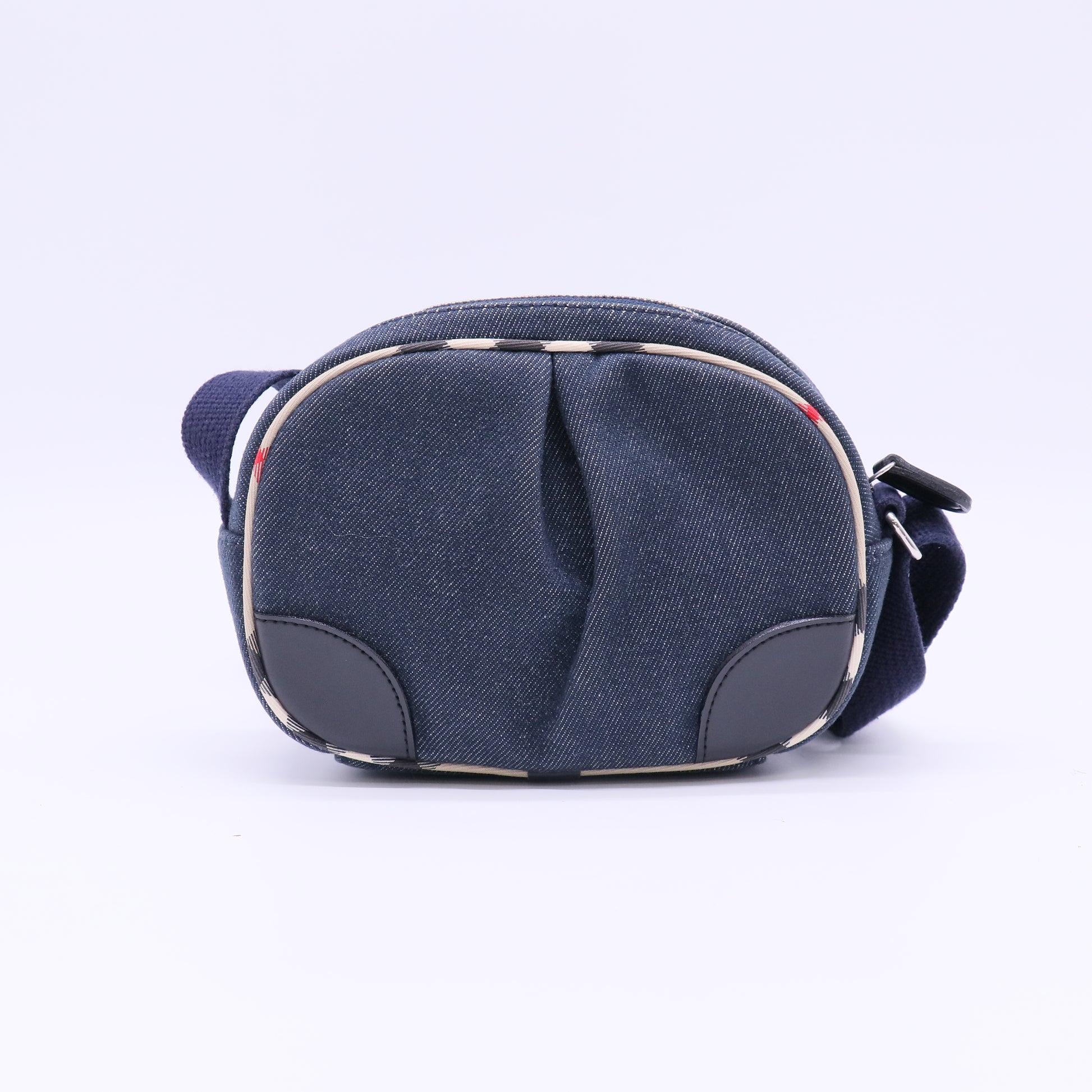 Burberry London Denim Nova Check Shoulder Bag B22948