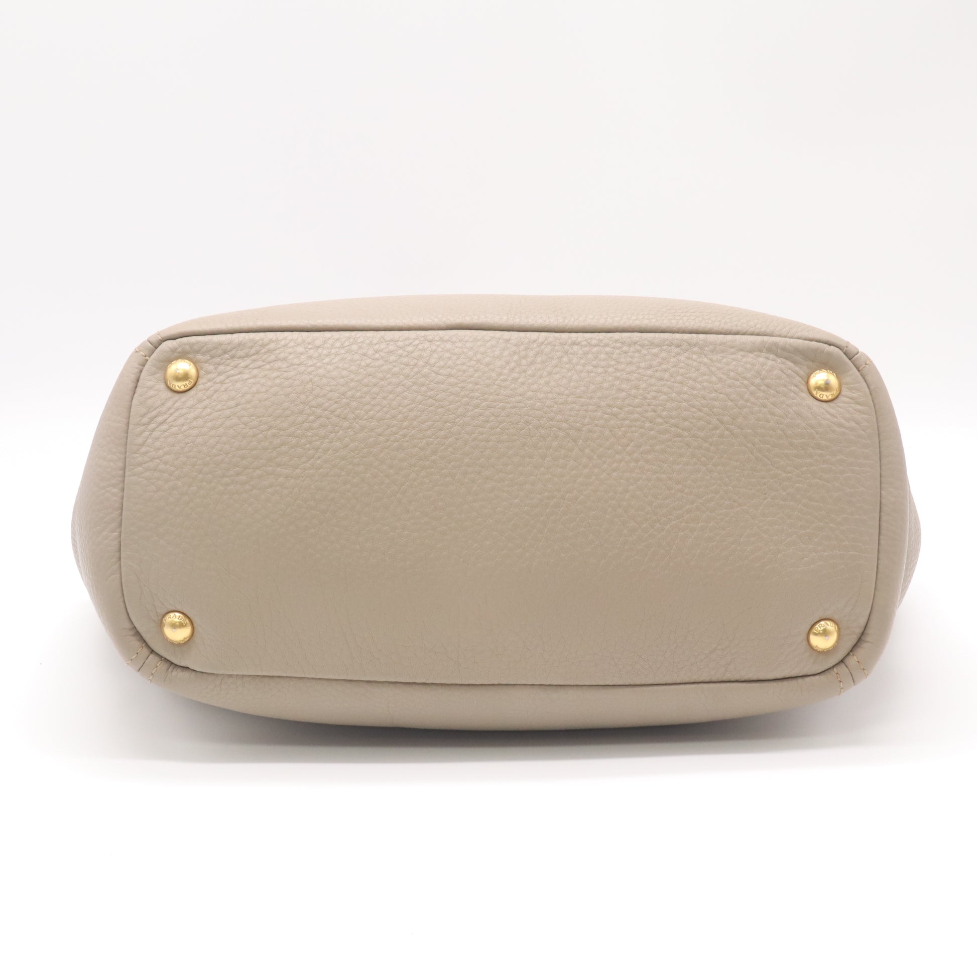 Prada Vitello Daino Side-Pocket Tote Bag B22001