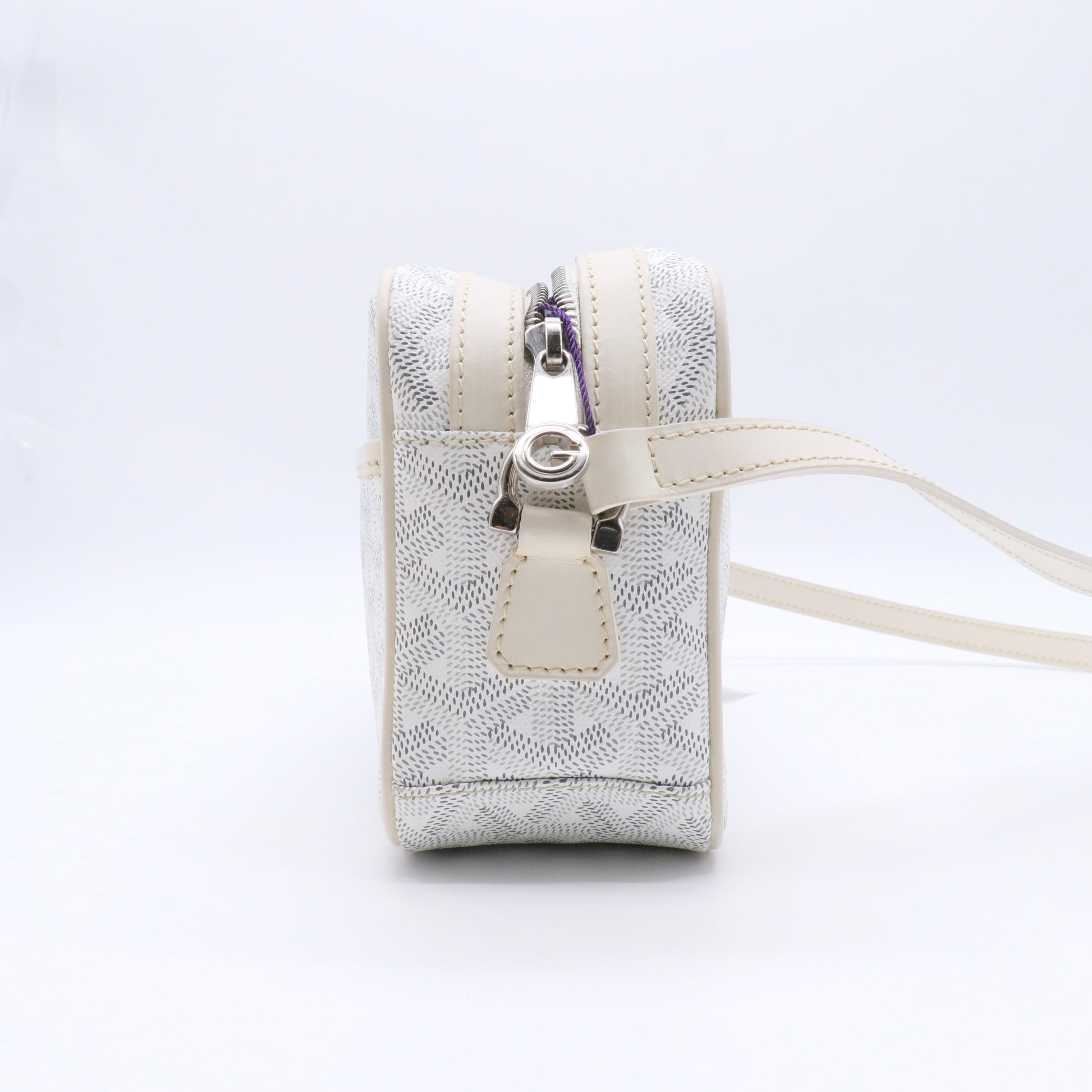Goyardine Sac Cap Vert White twins