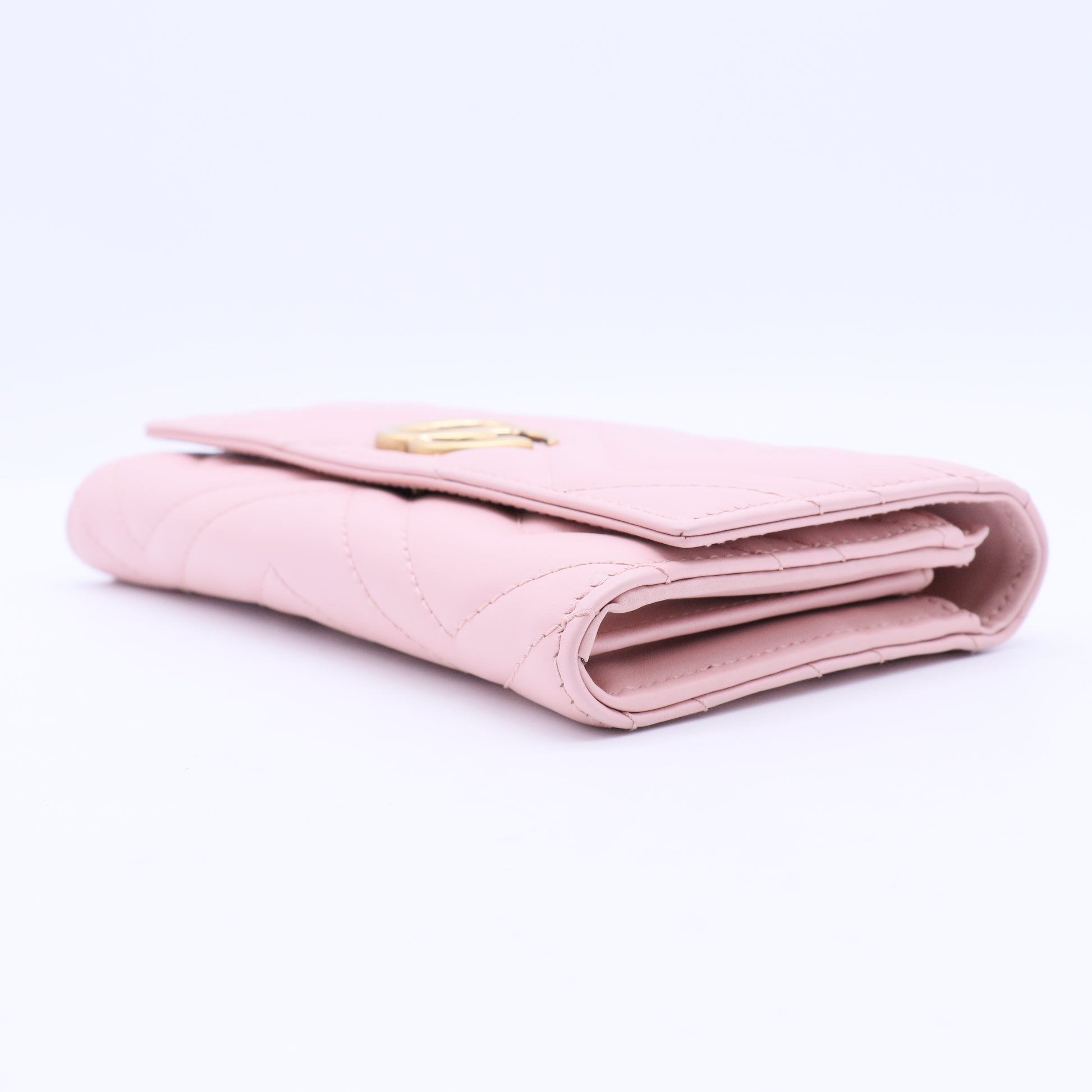 GG Marmont Continental Wallet Matelasse Leather W20058