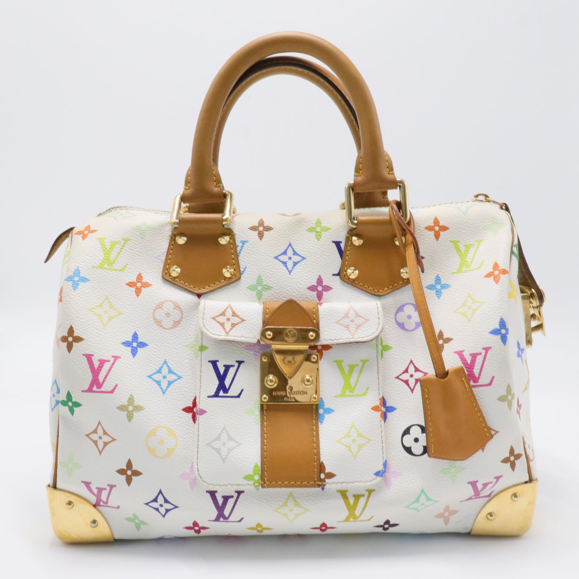 Speedy Handbag Monogram Multicolor 30