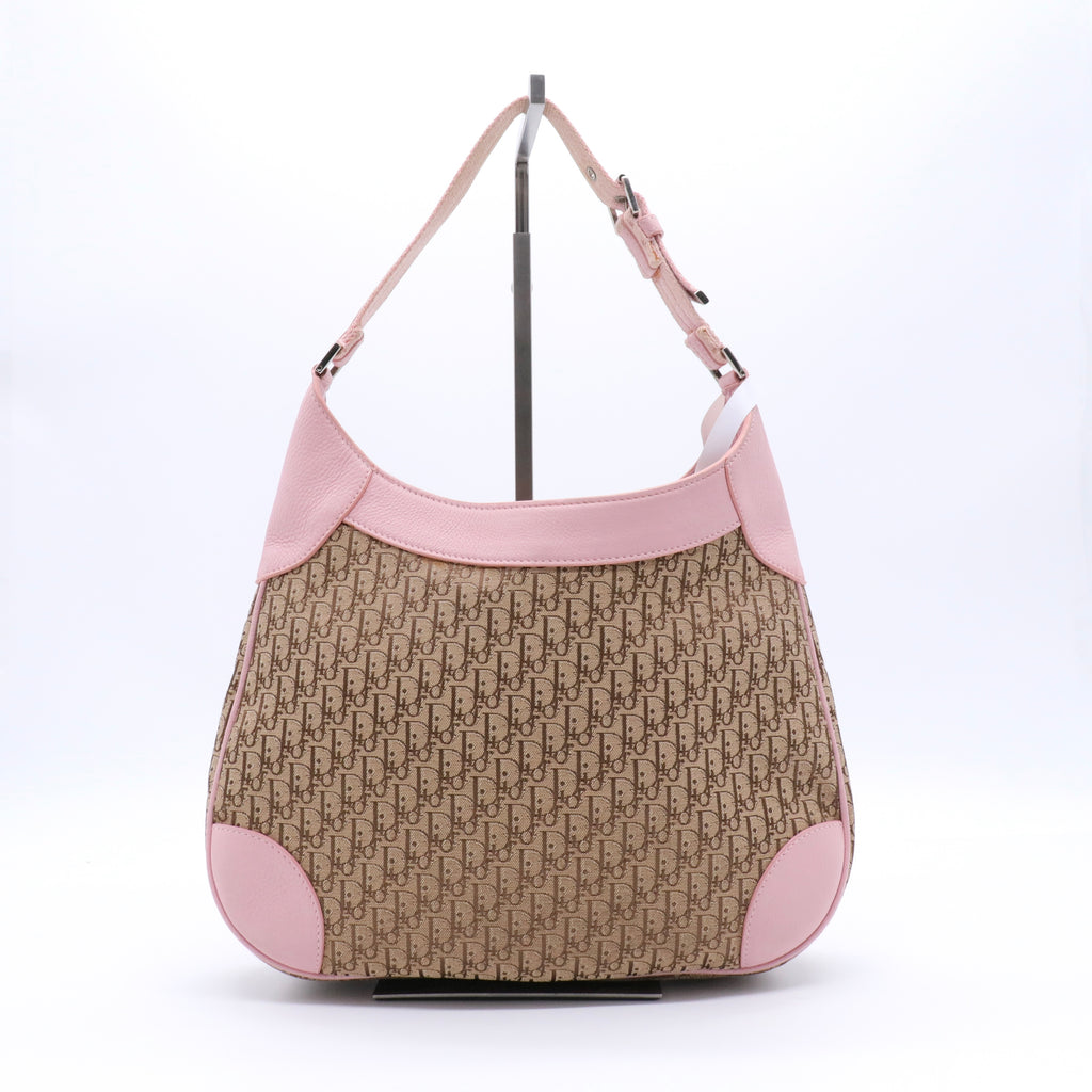 Monogram Hobo Pink twins