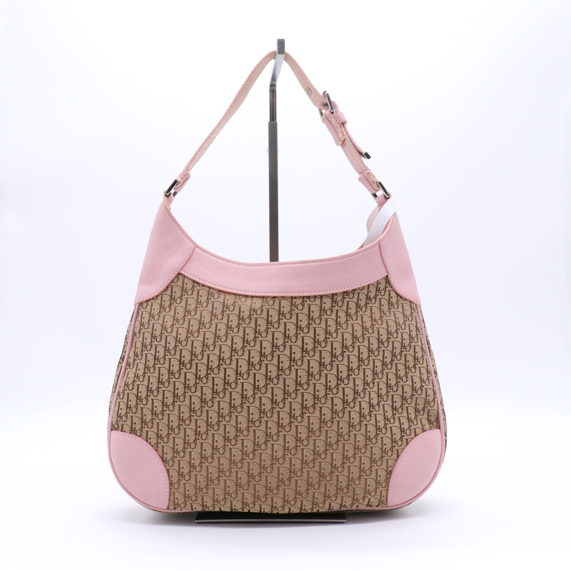 Monogram Hobo Pink twins