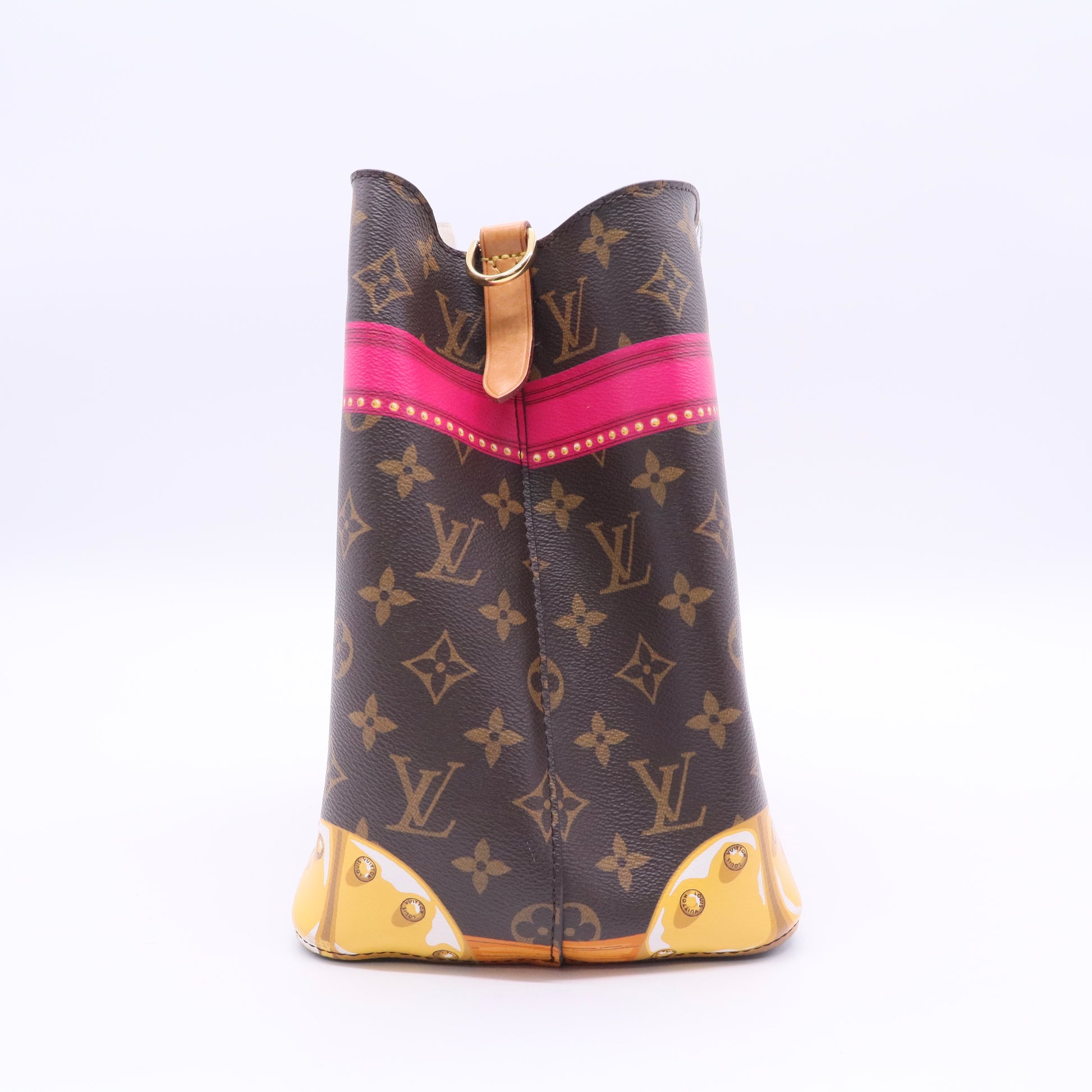 NeoNoe Handbag Limited Edition Summer Trunks Monogram Canvas twinS LDJ3350