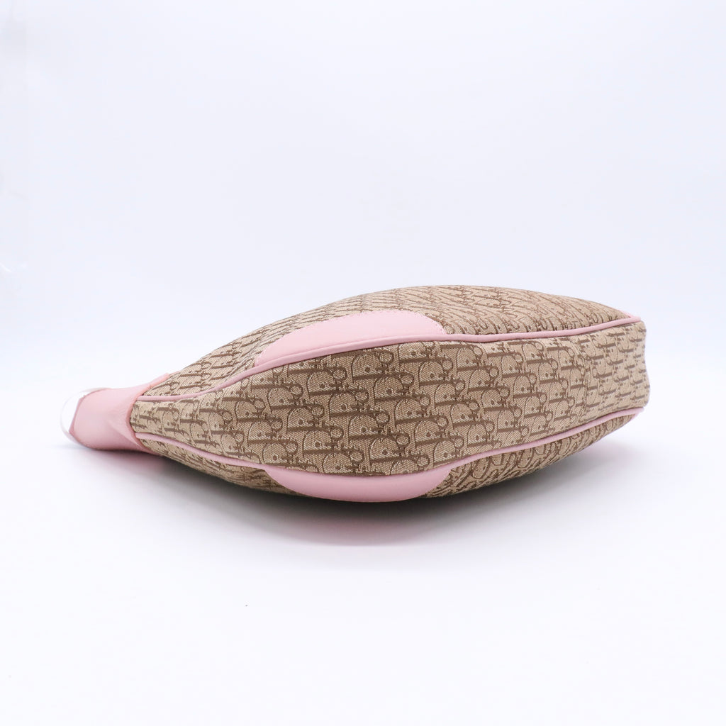 Monogram Hobo Pink twins