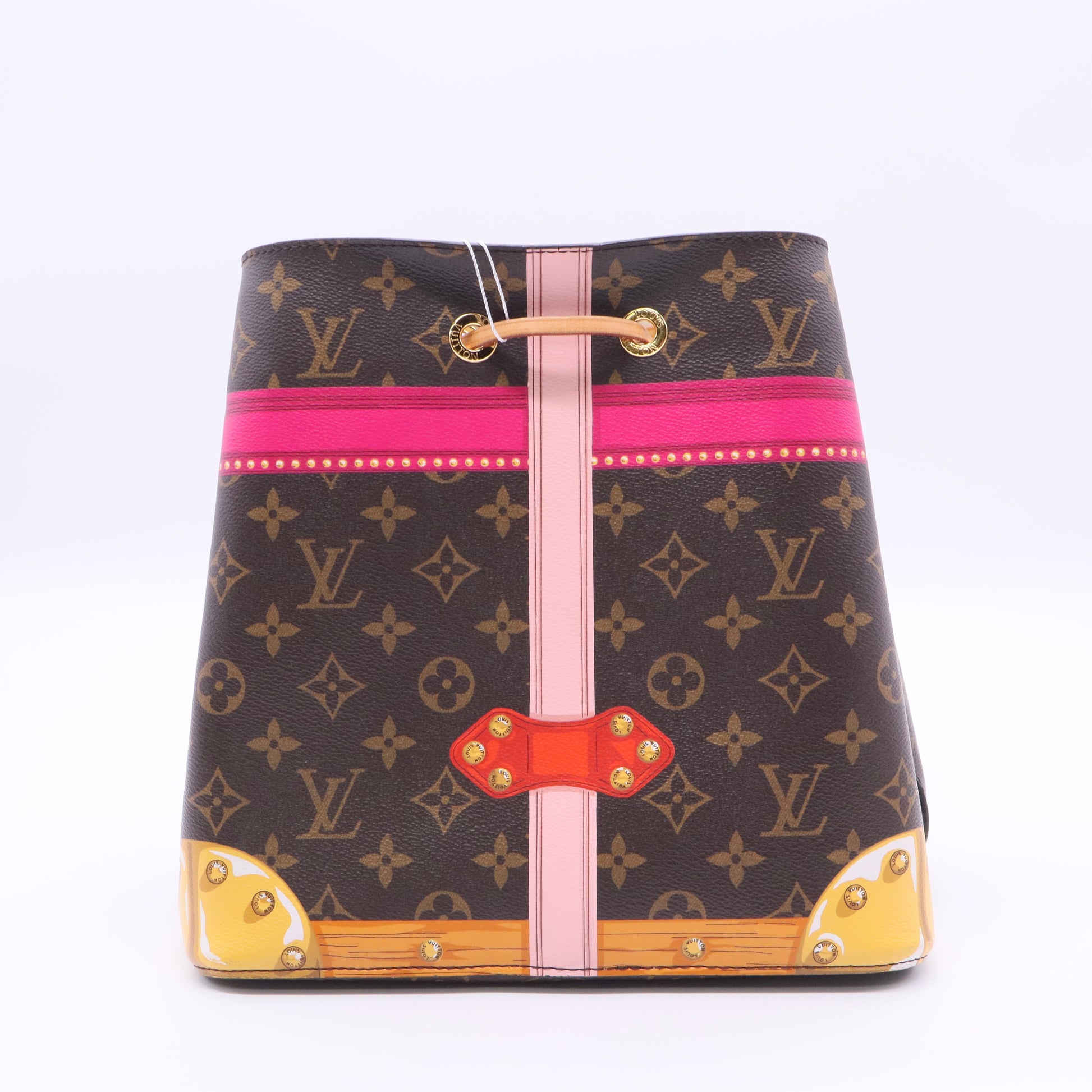 NeoNoe Handbag Limited Edition Summer Trunks Monogram Canvas twinS LDJ3350