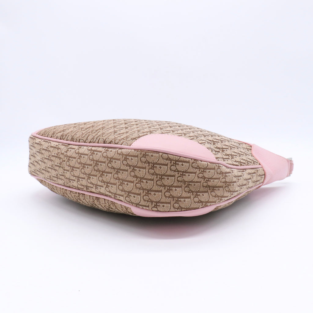 Monogram Hobo Pink twins