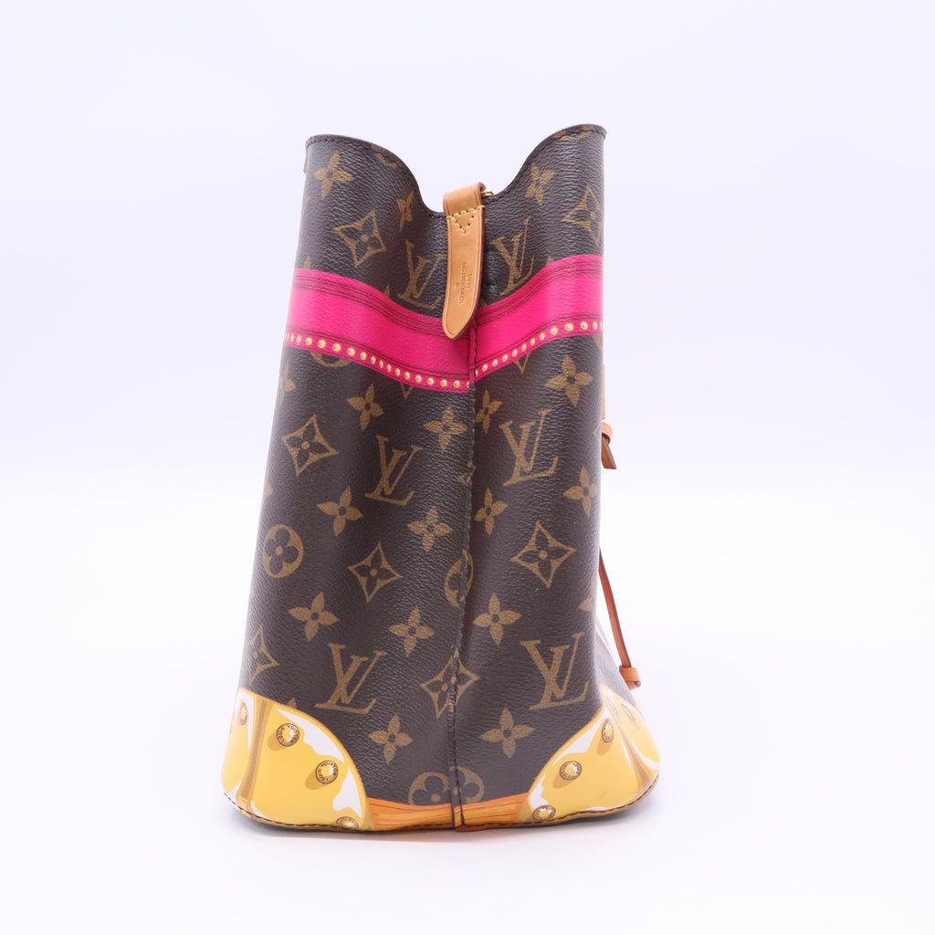 NeoNoe Handbag Limited Edition Summer Trunks Monogram Canvas twinS LDJ3350
