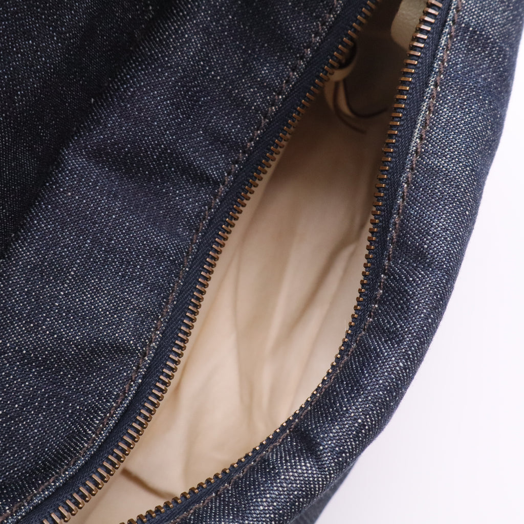 Denim Shoulder Bag Vintage Twins