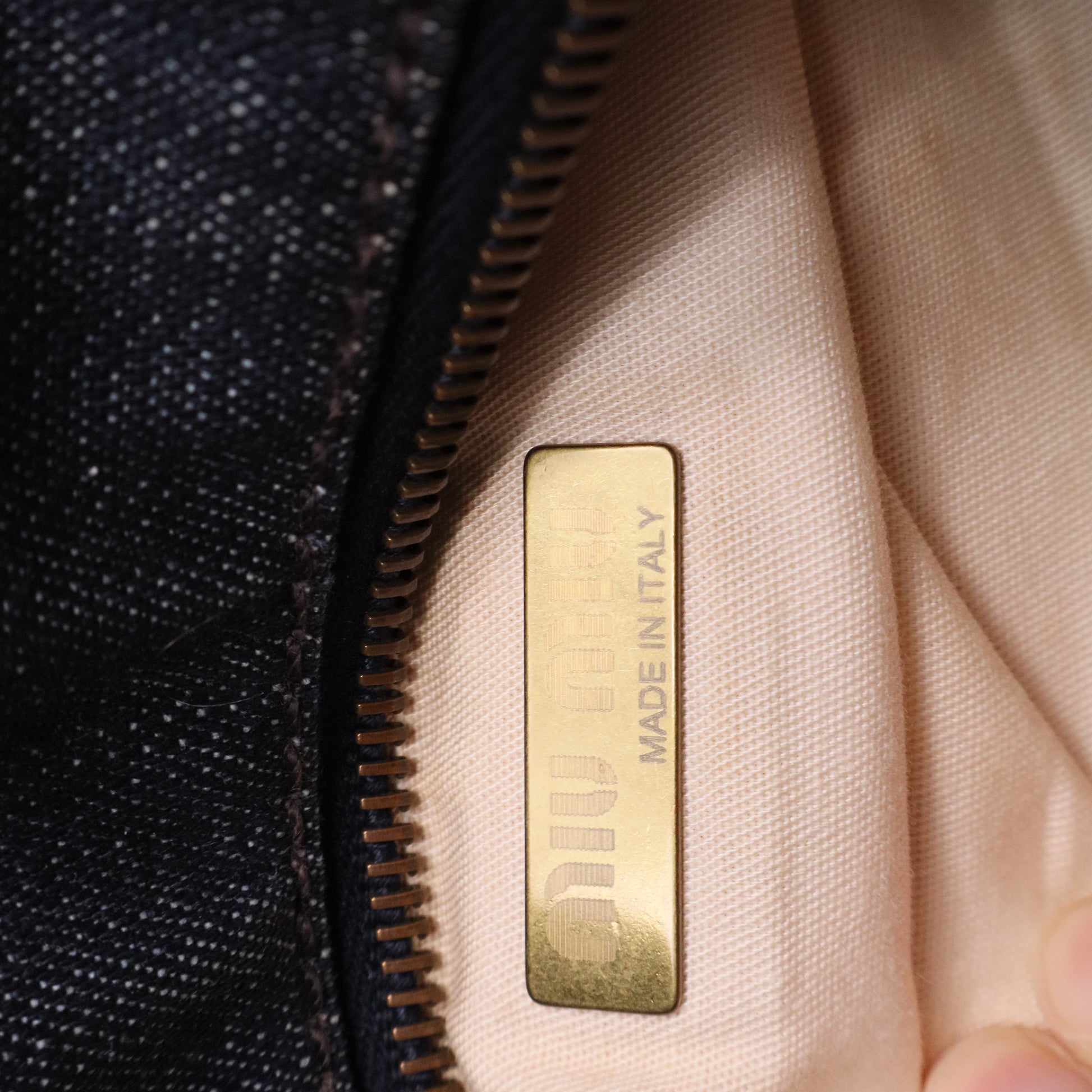 Denim Shoulder Bag Vintage Twins