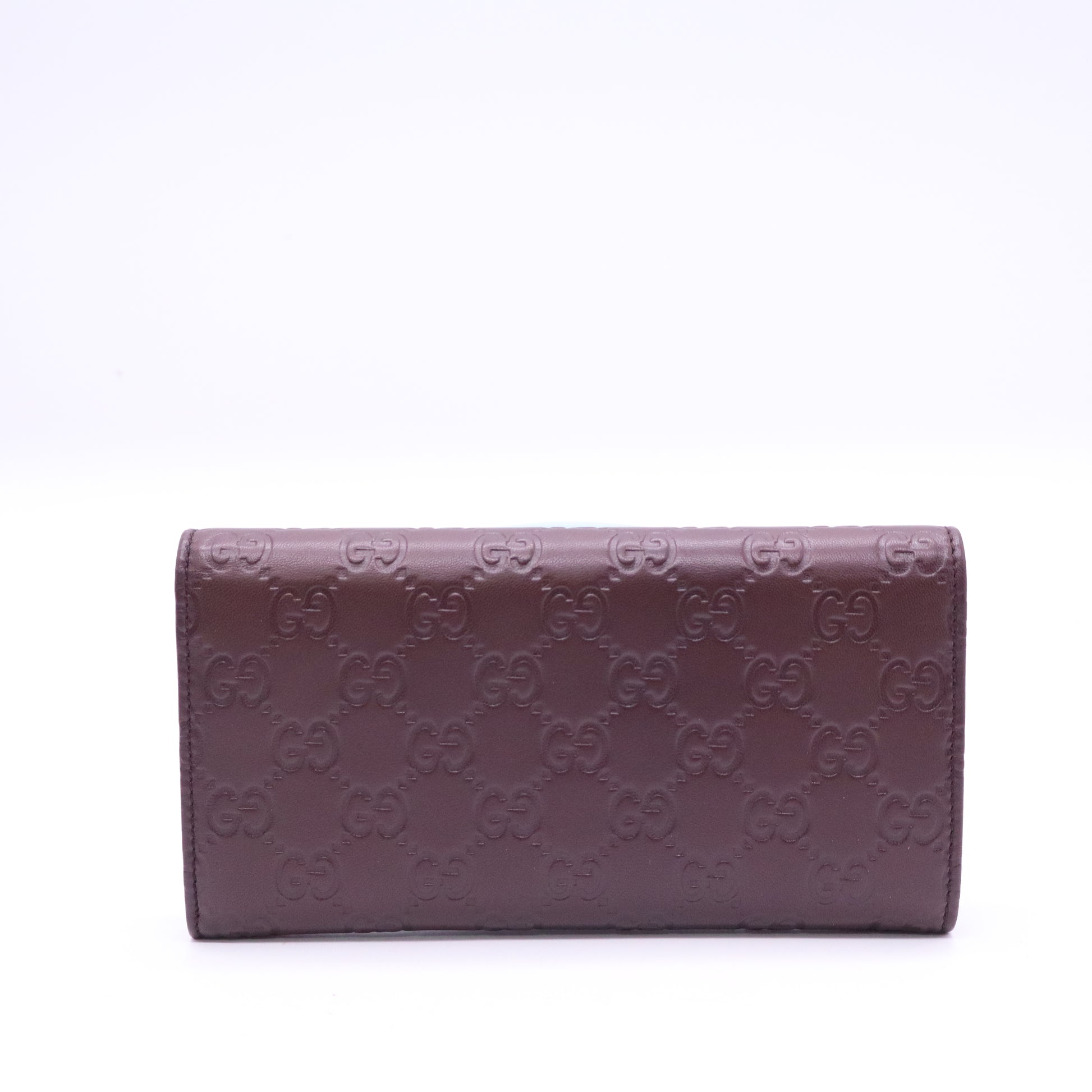Gucci Wallet Microguccissima Leather twins W21052