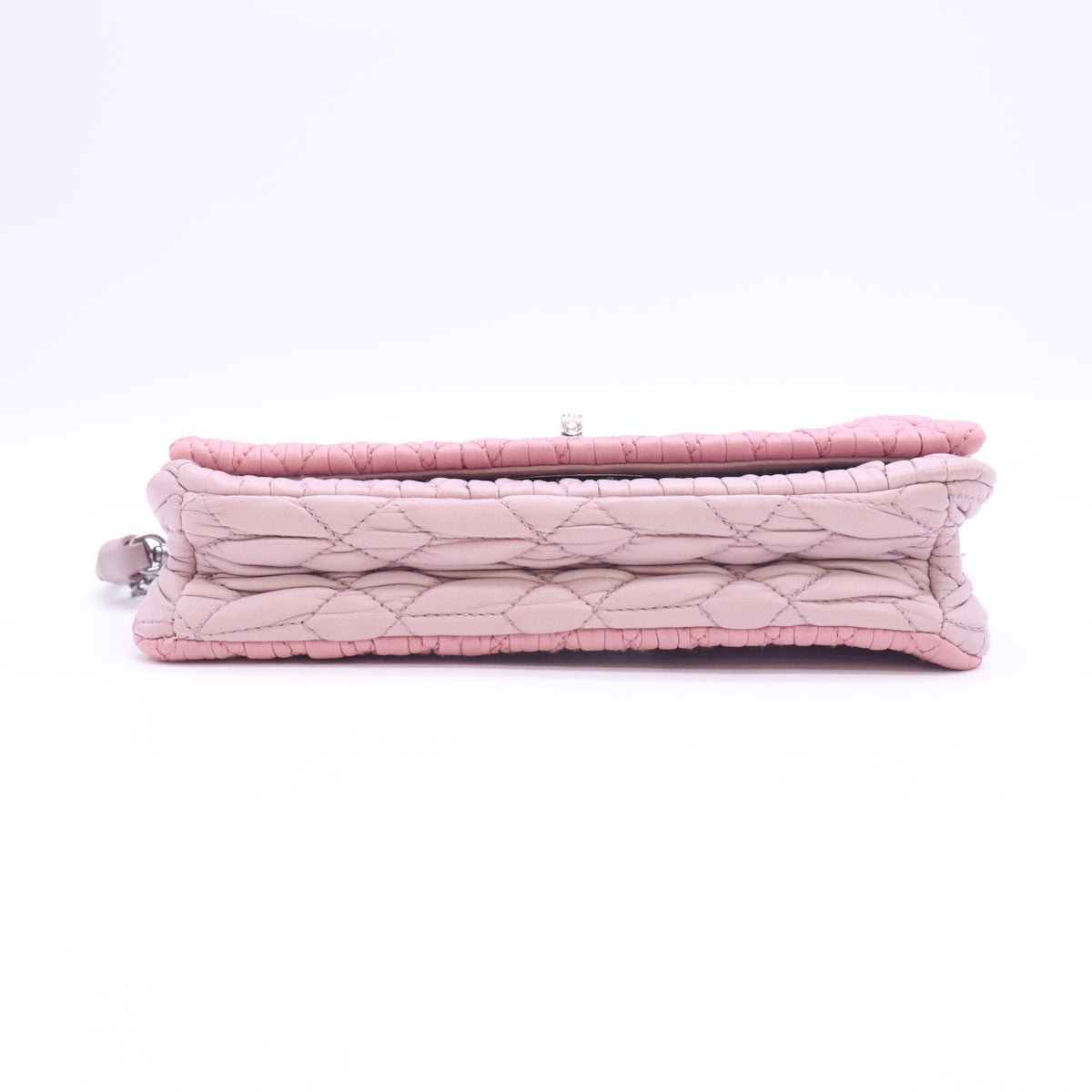 Miu Miu Nappa Matelassé Crystal Chain Shoulder Bag B24572