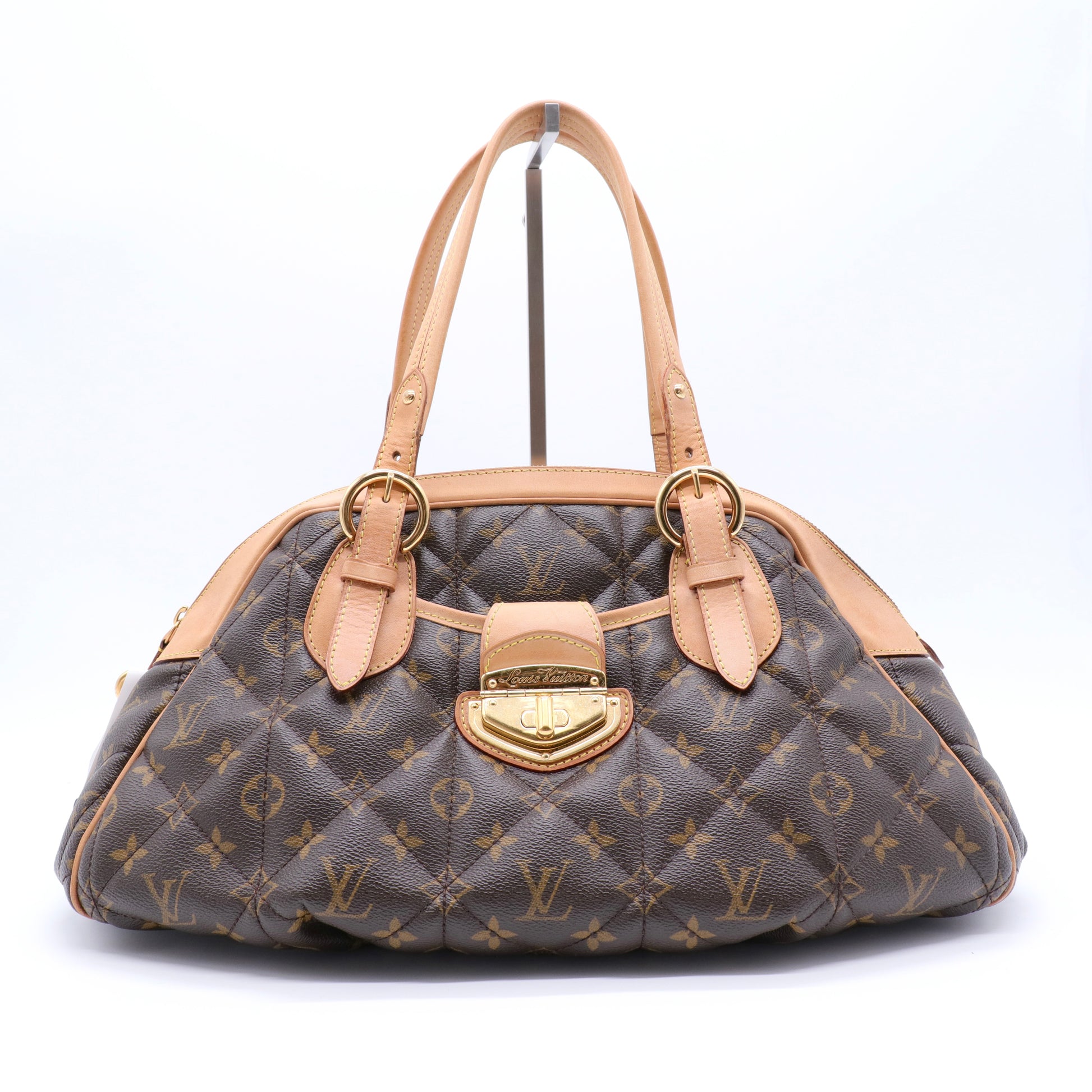 Bowling Bag Monogram Etoile Monogram Canvas Monogram Brown twins