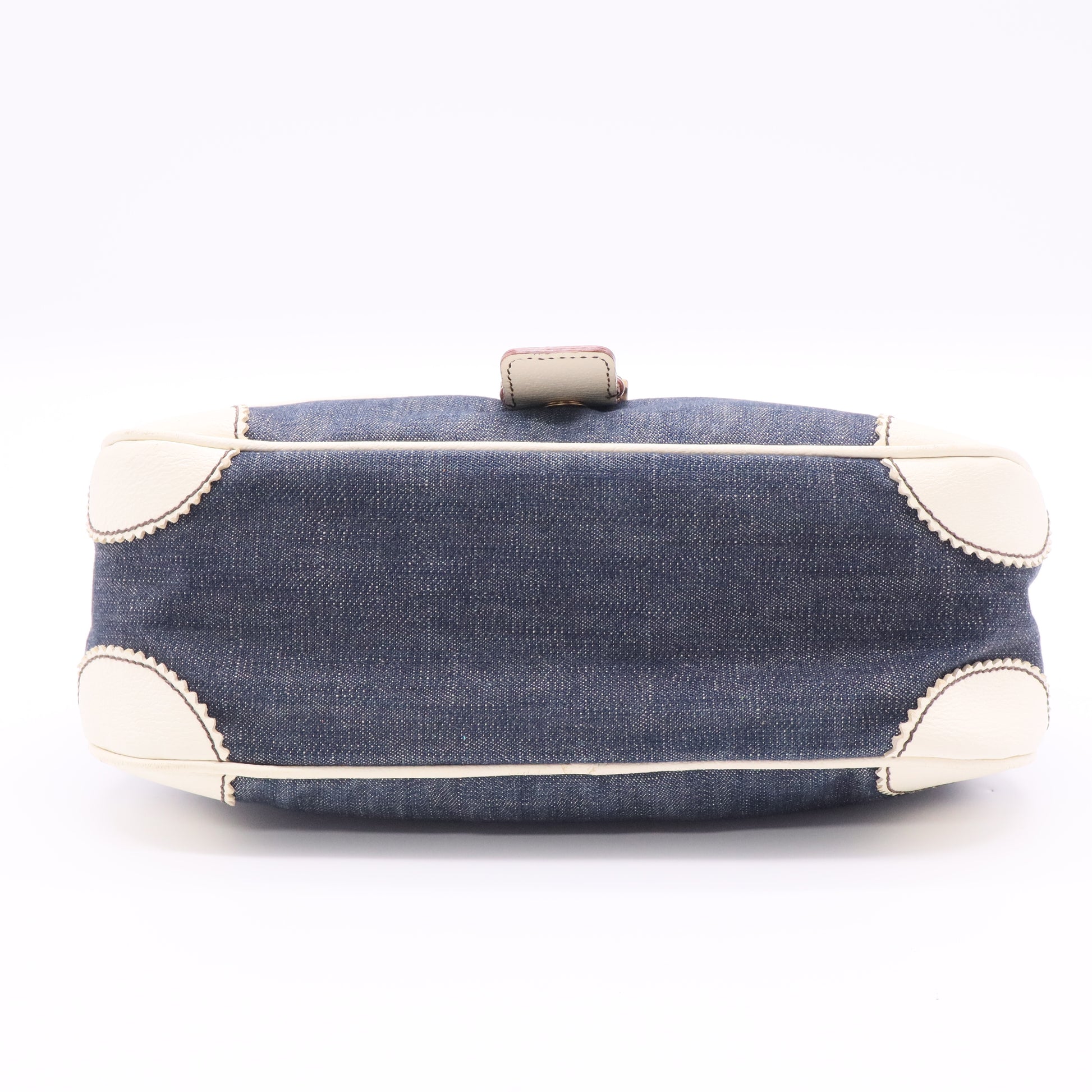 Denim Shoulder Bag Vintage Twins